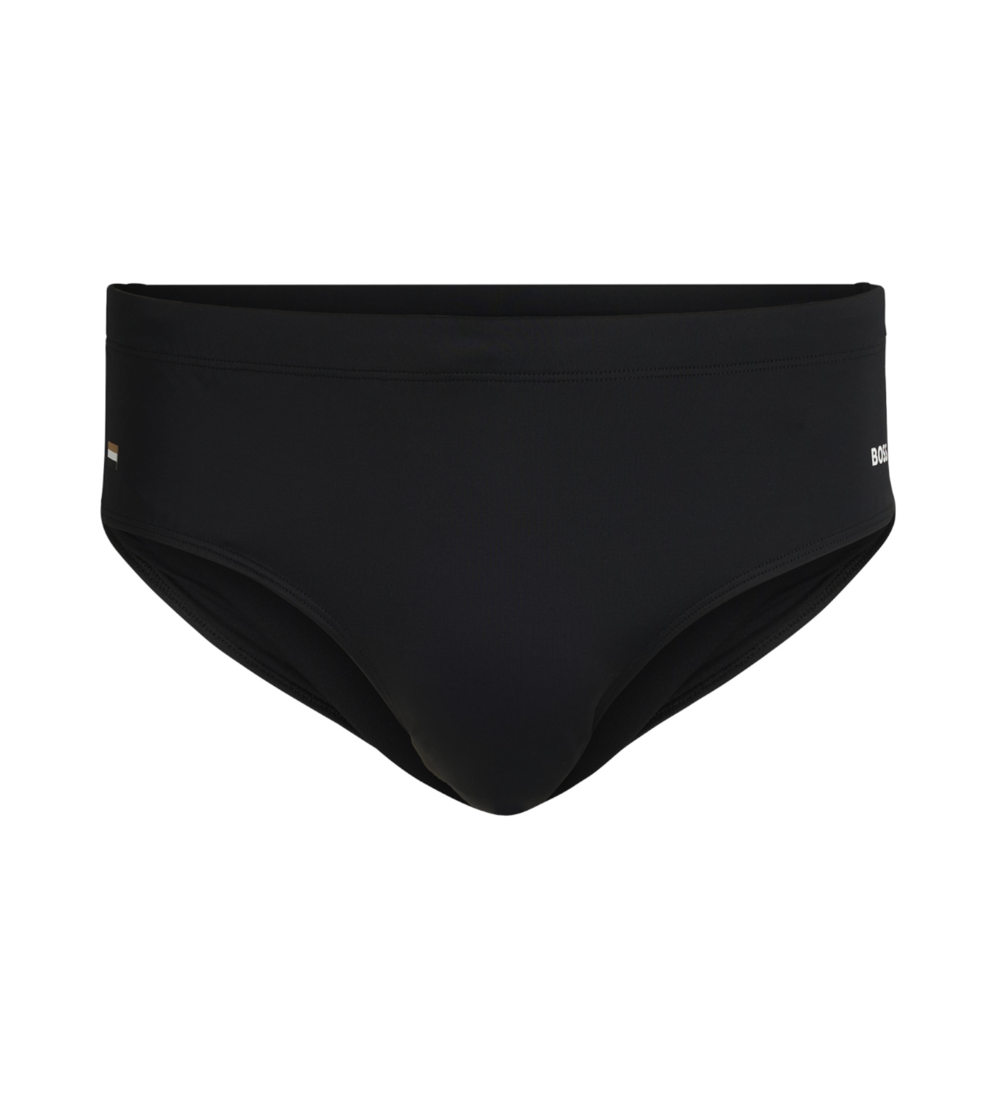 BOSS für Herren. 50515714 Schwarzer gestrickter Slip (S), Strandbekleidung, Polyamid, Nachhaltig