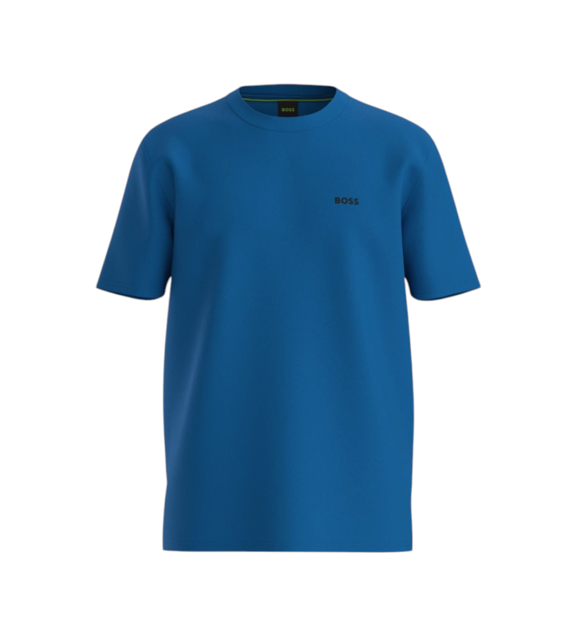 BOSS für Herren. 50506373 T-Shirt Detail blau (M), Lässig, Baumwolle, Kurzarm