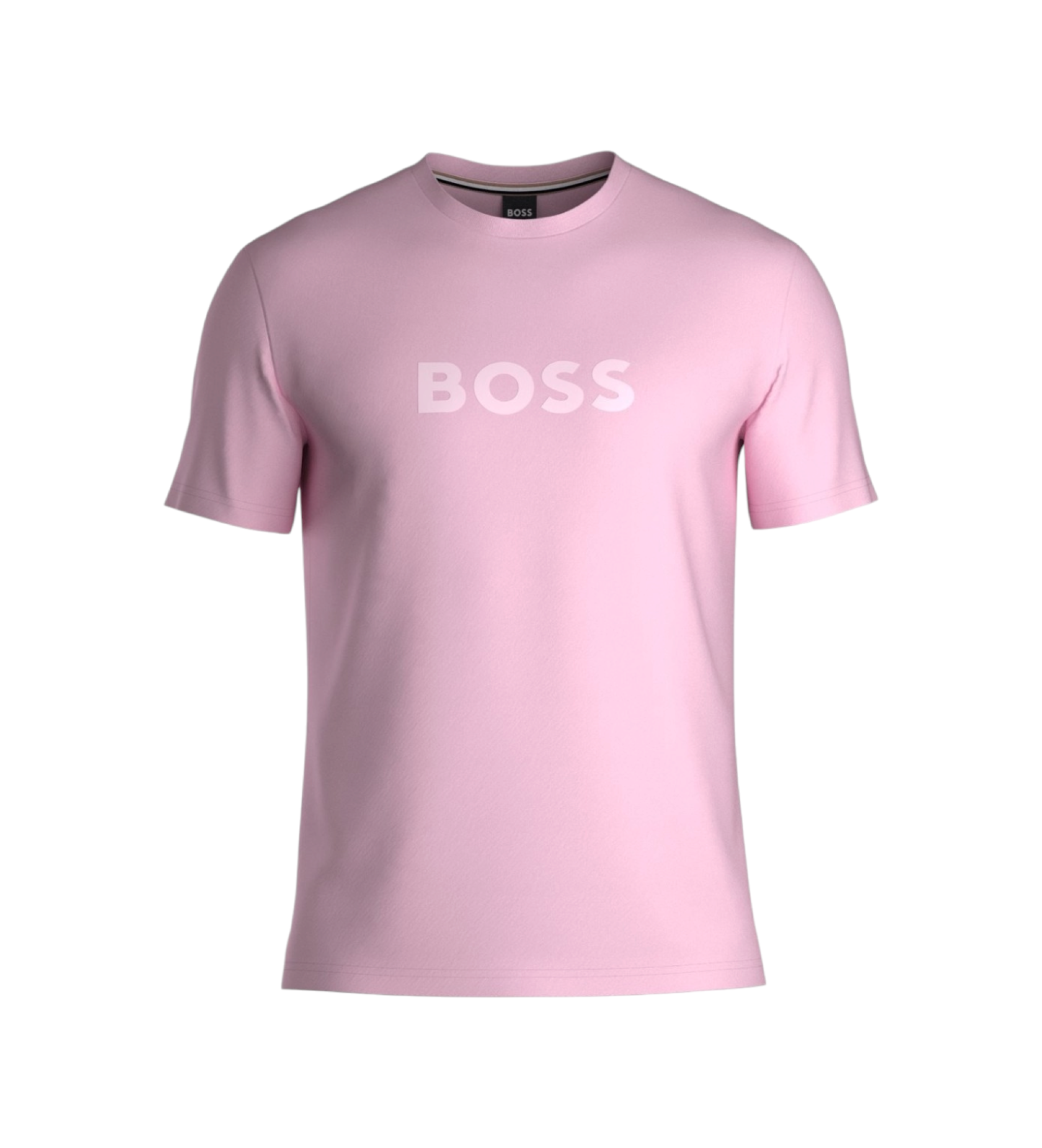 BOSS für Herren. 50491706 Rosa RN-T-Shirt (L), Lässig, Baumwolle, Kurzarm