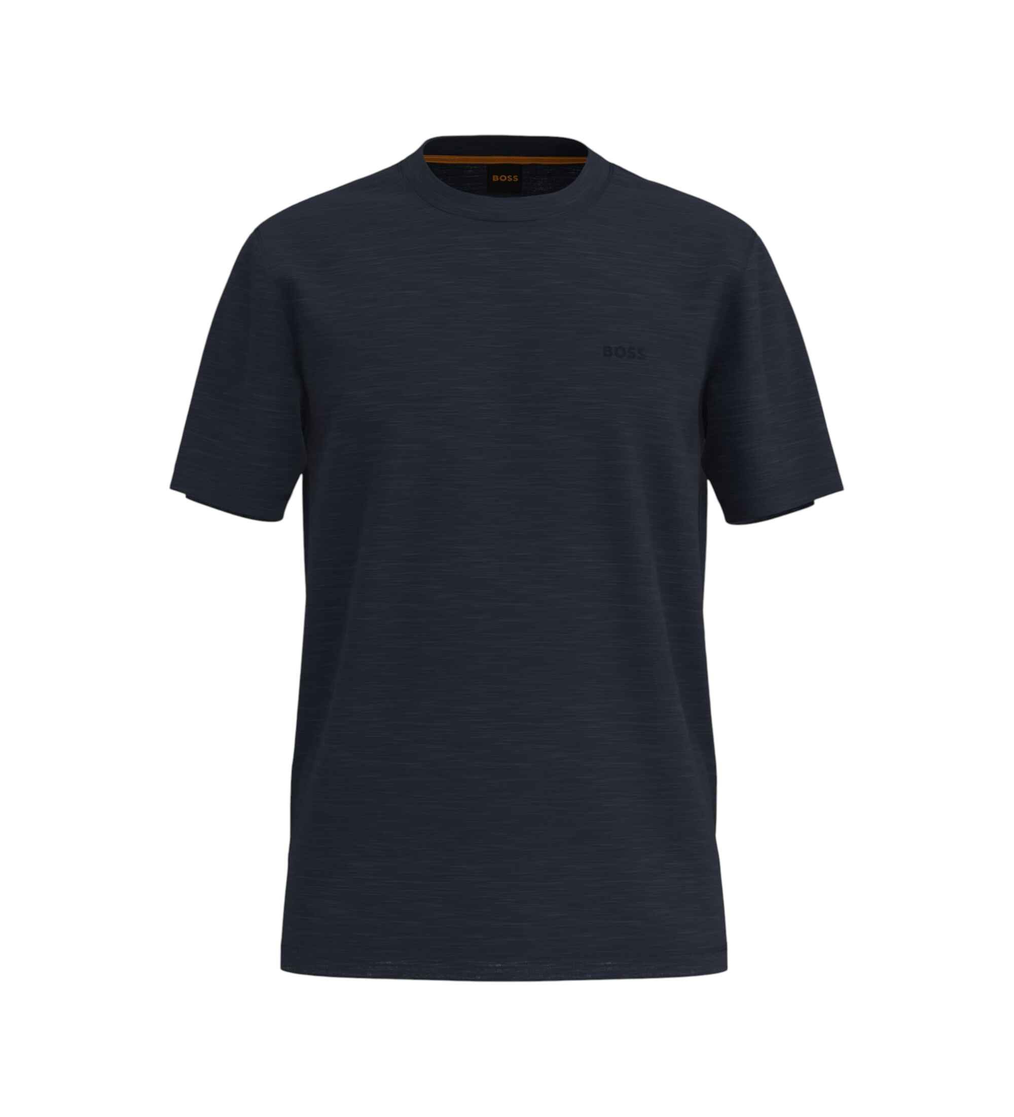 BOSS für Herren. 50508243 Tegood-T-Shirt, navy (L), Lässig, Baumwolle, Kurzarm, Marine