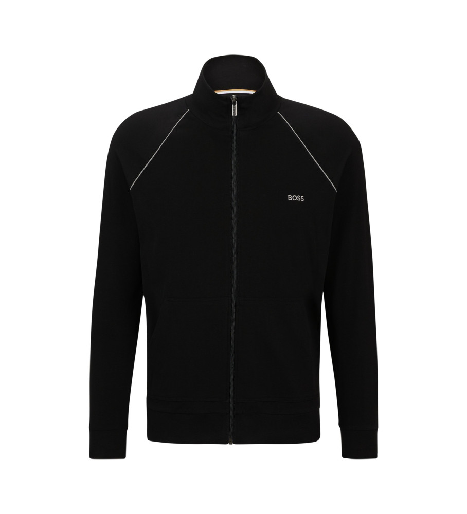 BOSS für Herren. 50515366 Jacke Mix&Match schwarz (L), Lässig, Heimtextilien, Baumwolle