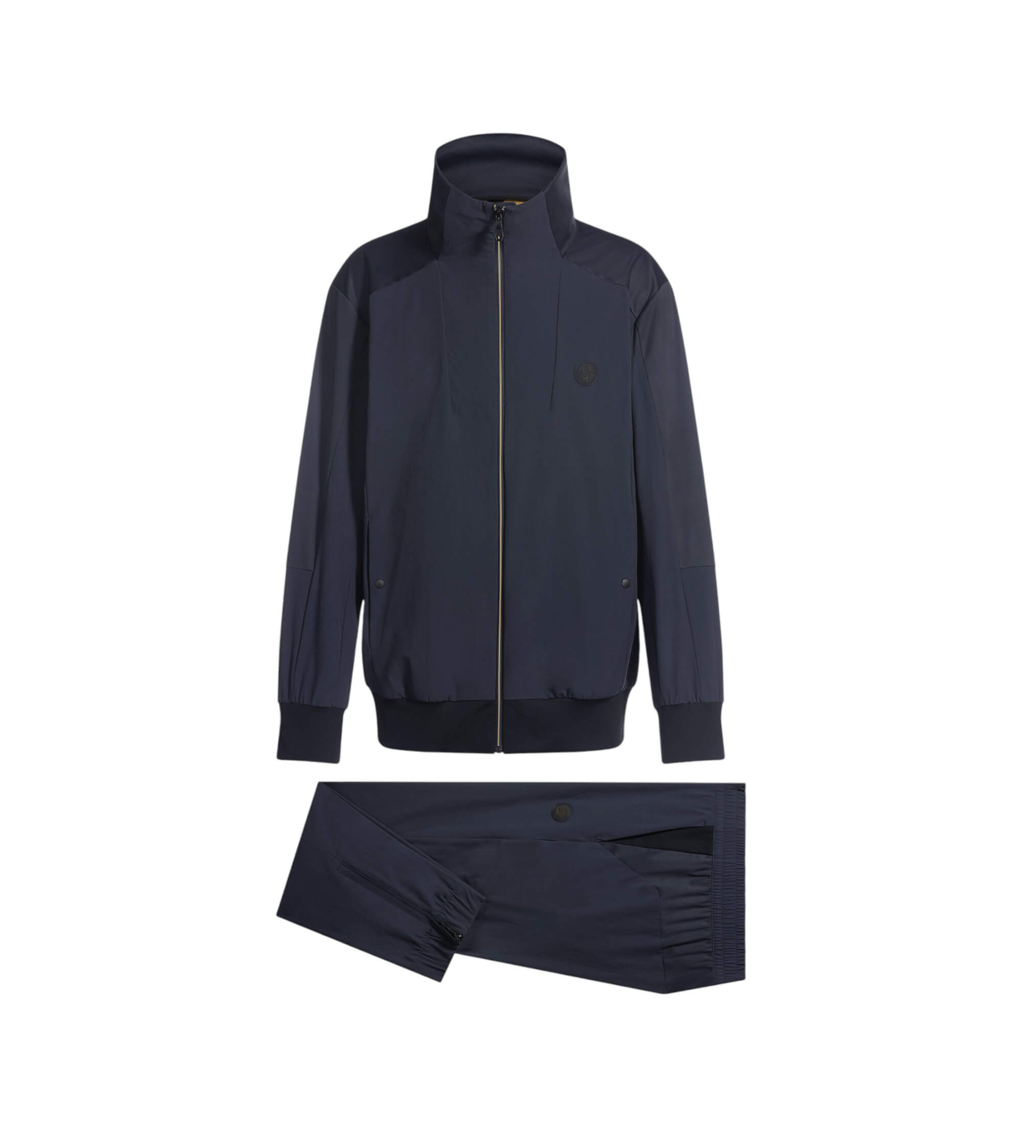 BOSS für Herren. 50531912 TR Adax navy Trainingsanzug-Set (M), Lässig, Sportlich, Multisport, Polyamid, Langarm, Marine