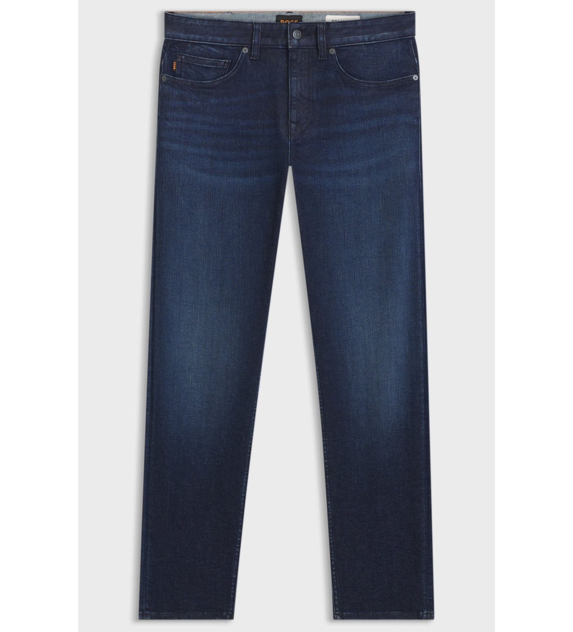 BOSS für Herren. 50553397 Hose Delaware BO blau (36/32), Lässig, Denim