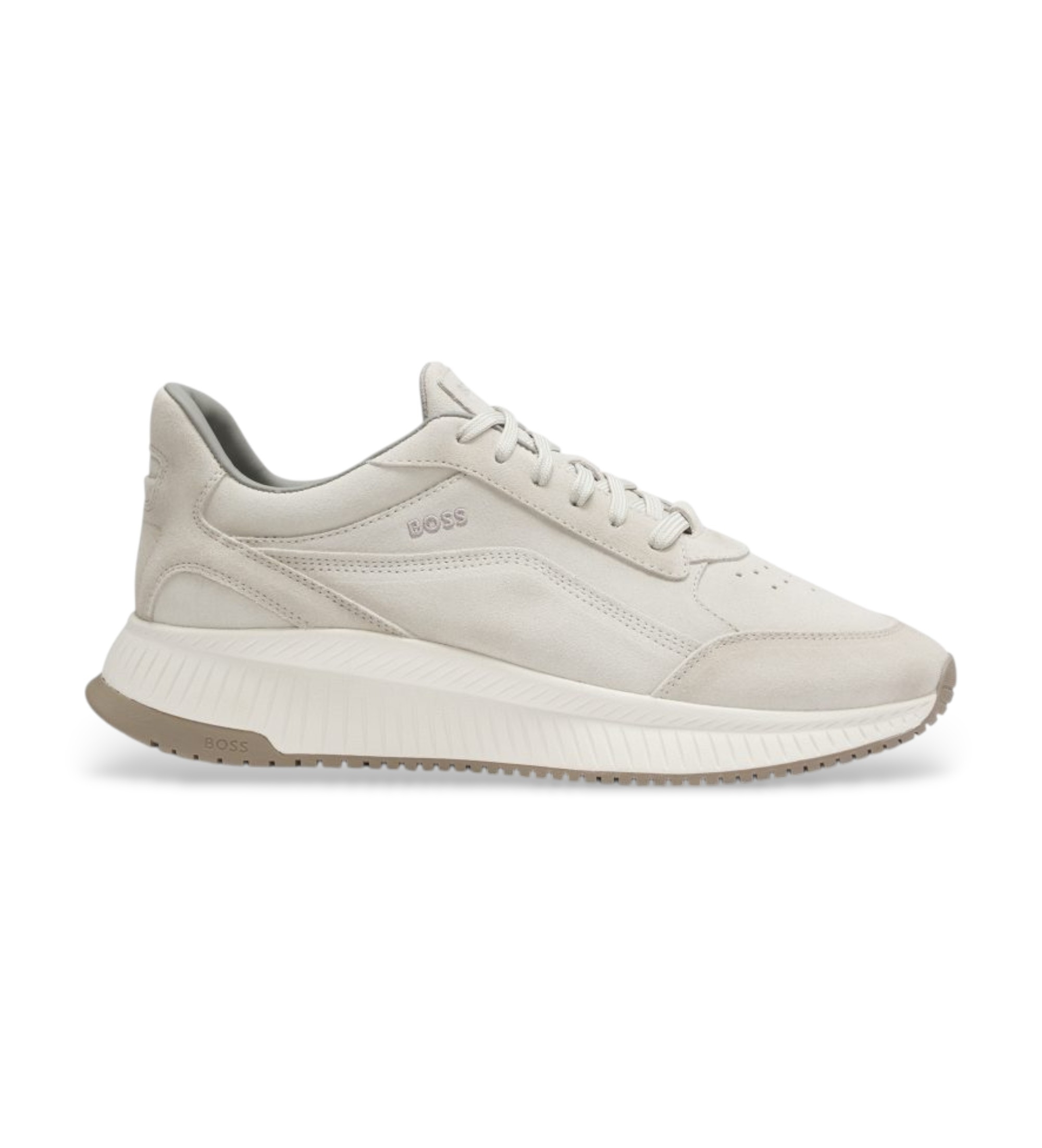 BOSS für Herren. 50563920 TTNM Schuhe weiß (45), Wohnung, Schnürsenkel, Lässig