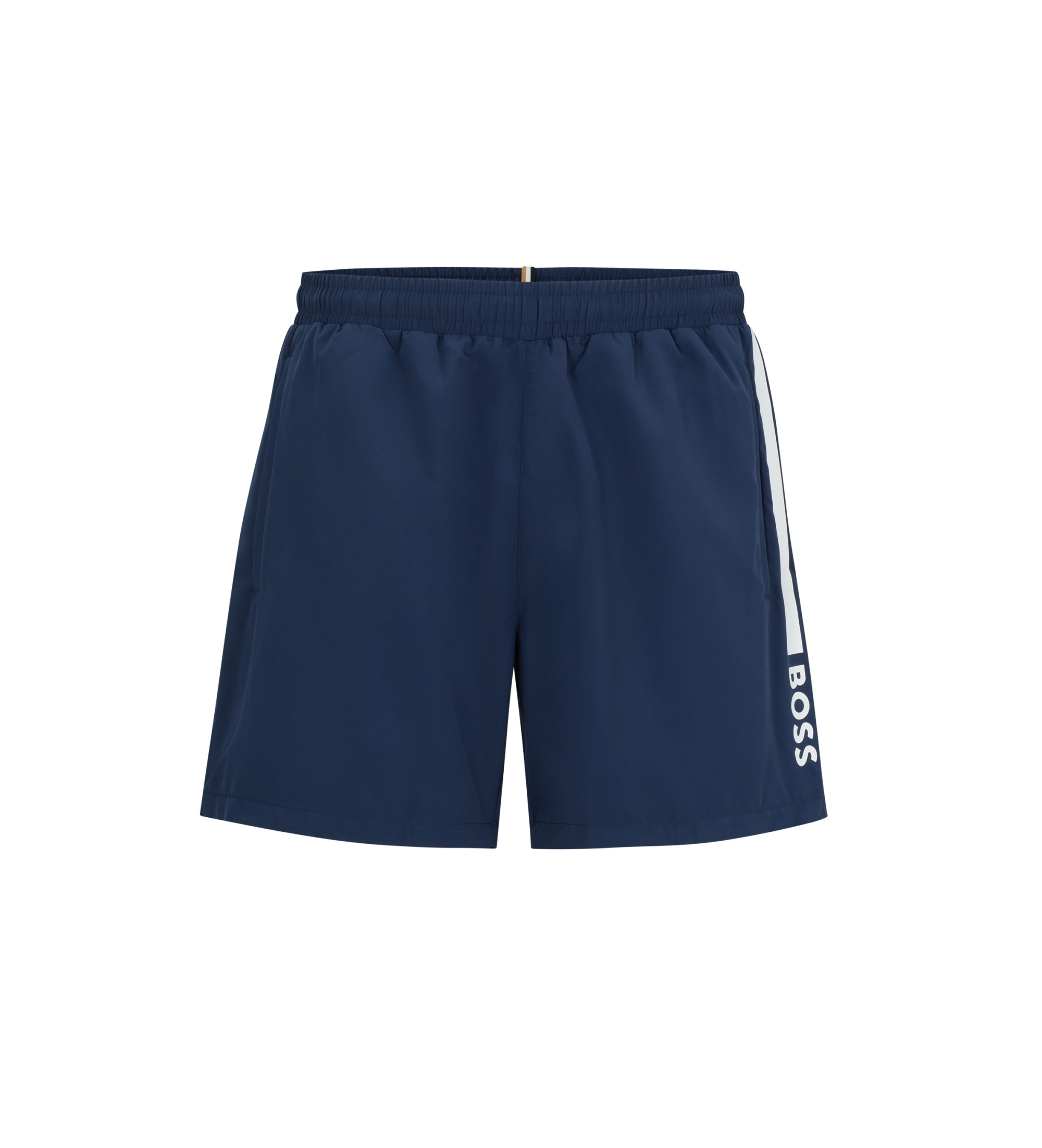BOSS für Herren. 50508963 Delphin Badeanzug navy (M), Strandbekleidung, Recyceltes Polyester, Nachhaltig, Marine