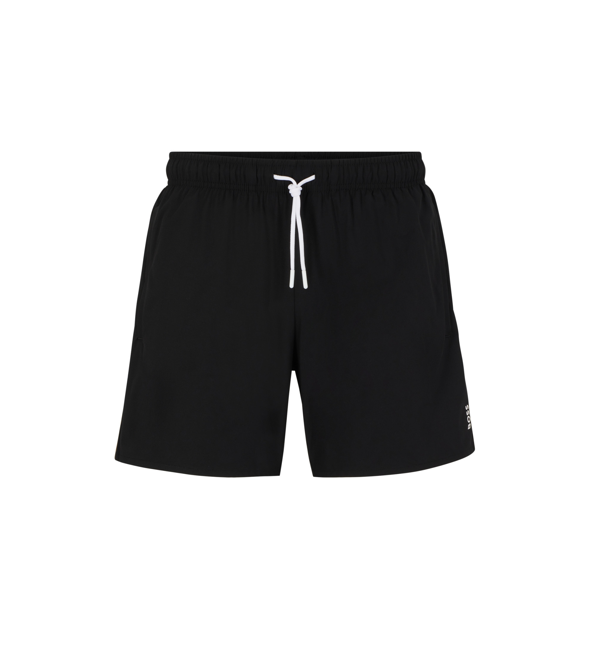BOSS für Herren. 50491594 Ikonischer schwarzer Badeanzug (L), Strandbekleidung, Recyceltes Polyester, Nachhaltig