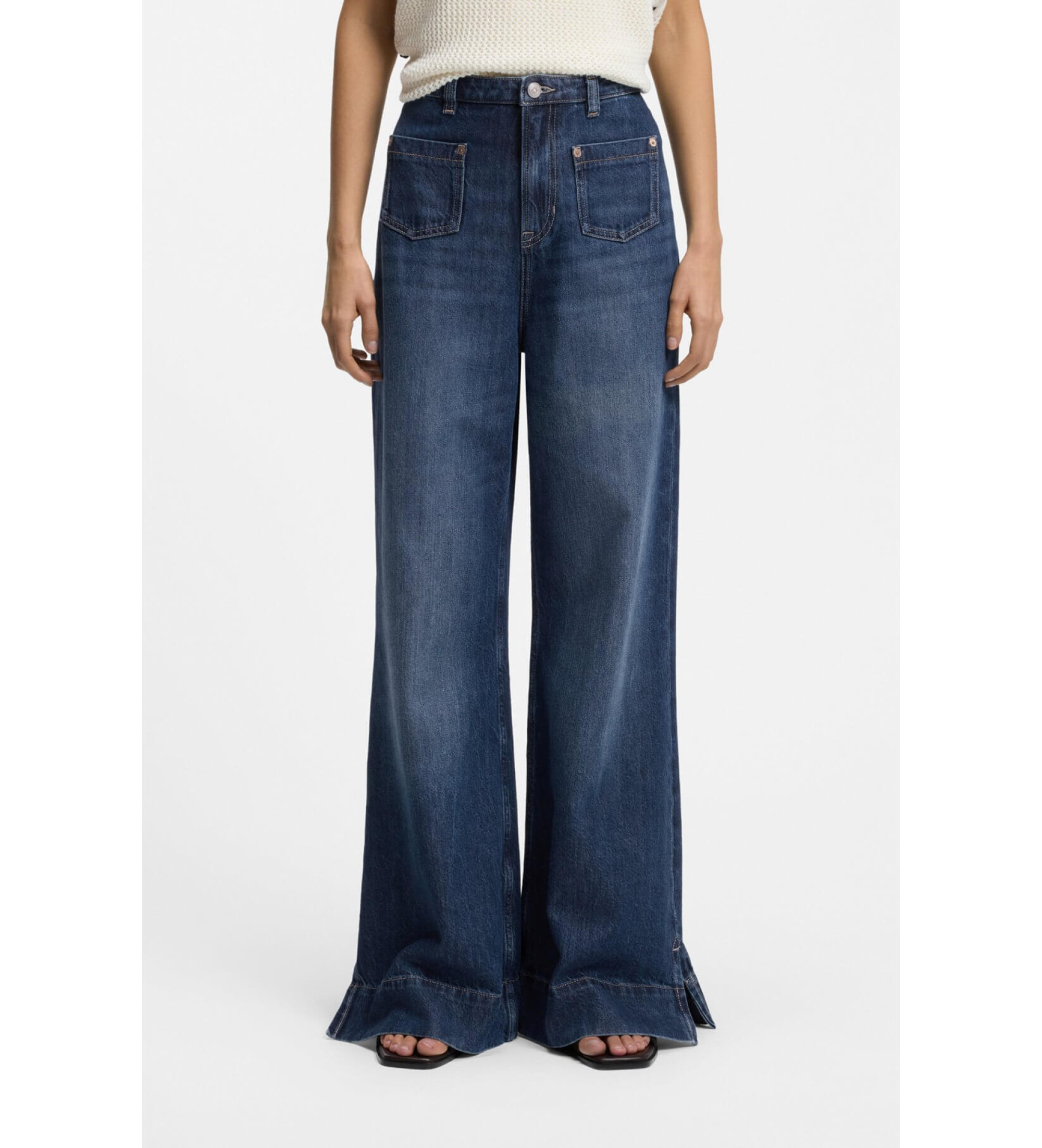 BOSS für Damen. 50558695 Jeans Marlene blau (28/32), Lässig, Baumwolle, Denim