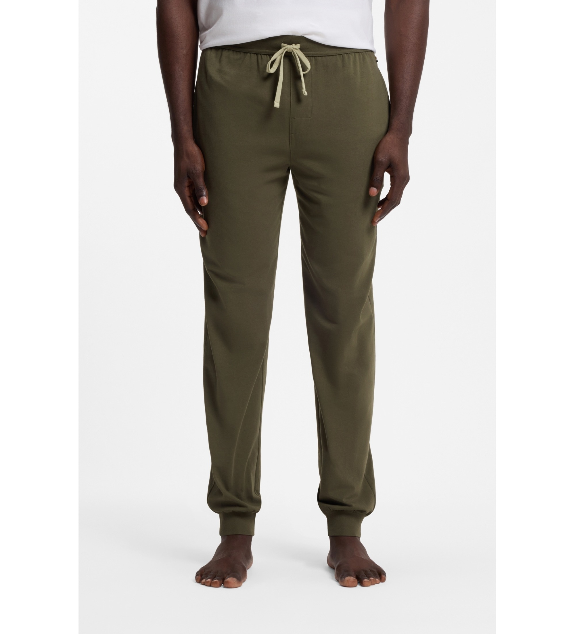 BOSS für Herren. 50515305 Hose Mix&Match grün (M), Heimtextilien, Baumwolle