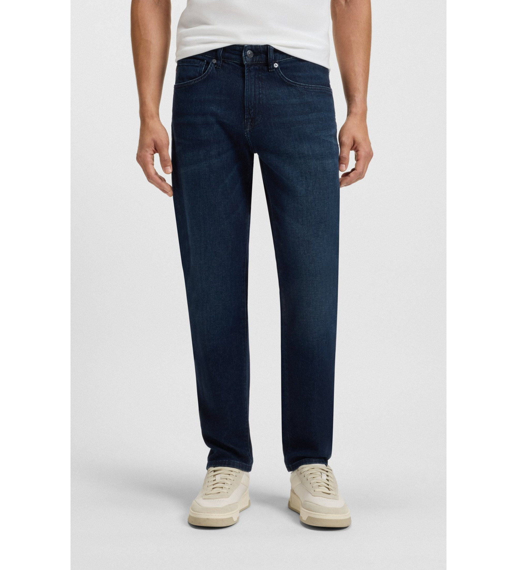BOSS für Herren. 50533707 Jeans Onyxblau (32/30), Lässig, Baumwolle, Denim