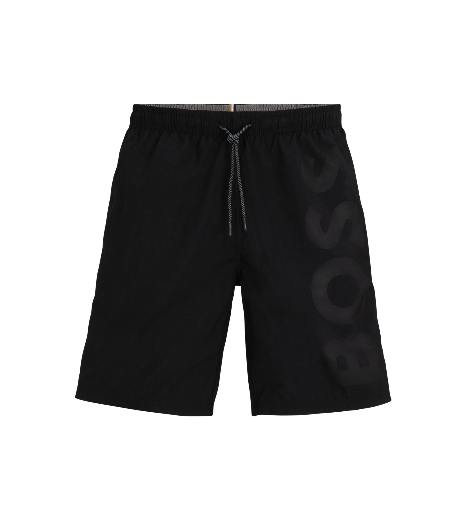 BOSS für Herren. 50509127 Orca schwarzer Badeanzug (L), Strandbekleidung, Recyceltes Polyester, Nachhaltig