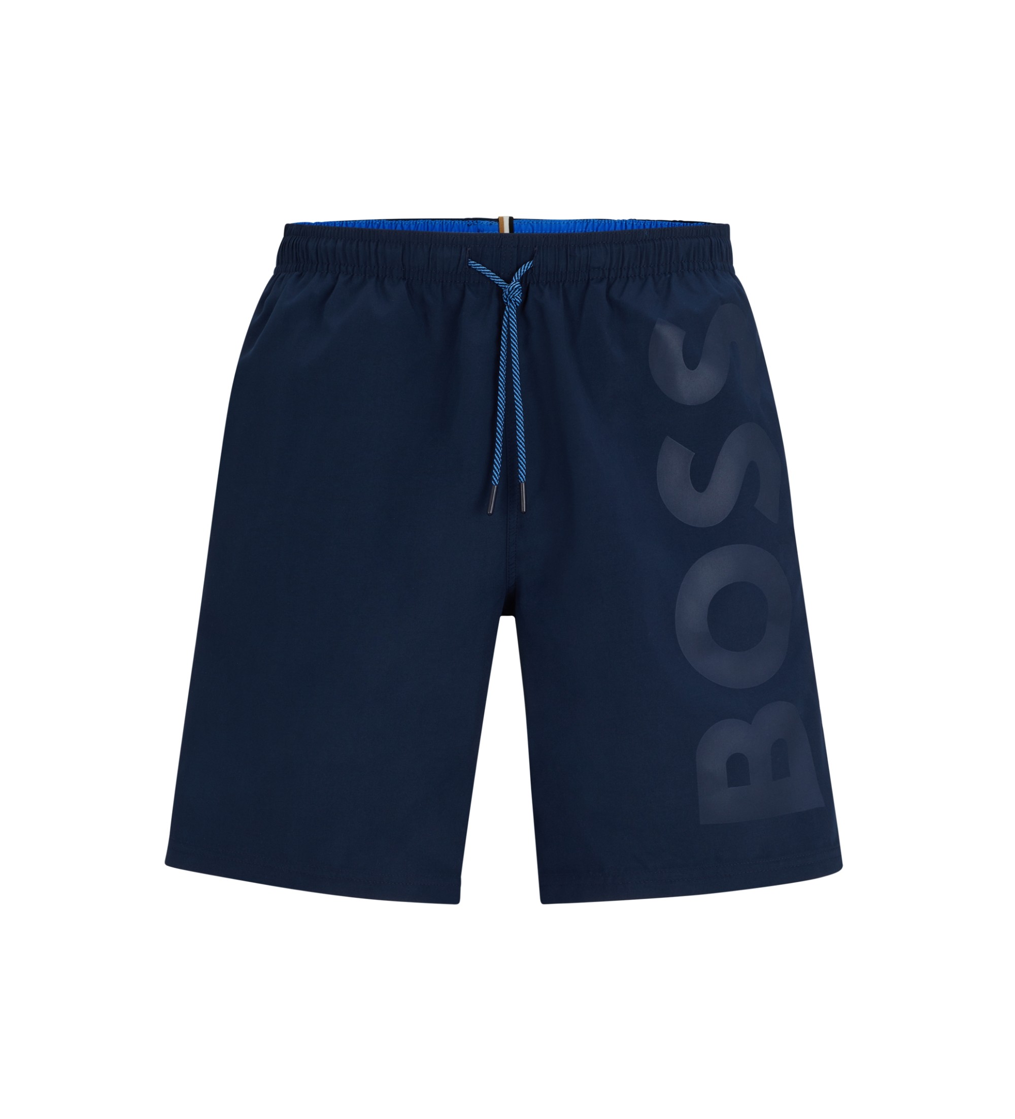 BOSS für Herren. 50509127 Orca navy Badeanzug (M), Strandbekleidung, Recyceltes Polyester, Nachhaltig, Marine