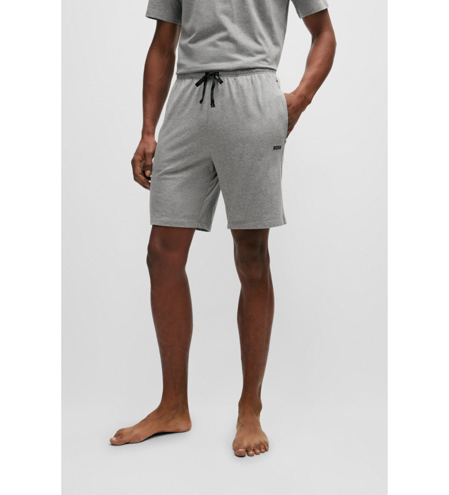 BOSS für Herren. 50515367 Graue Mix&Match Shorts (S), Heimtextilien, Baumwolle