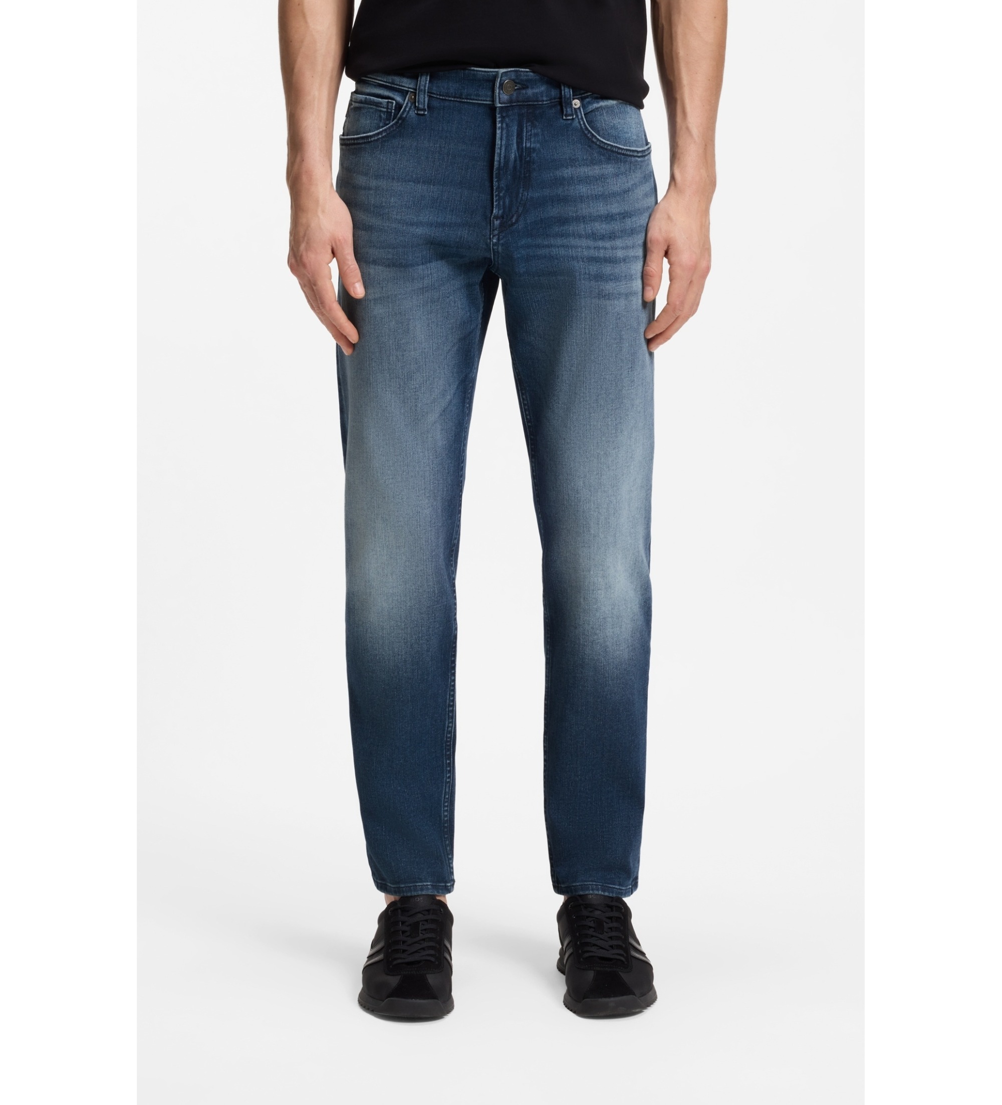 BOSS für Herren. 50566891 Jeans Re.Maine BO blau (40/32), Lässig, Baumwolle, Denim
