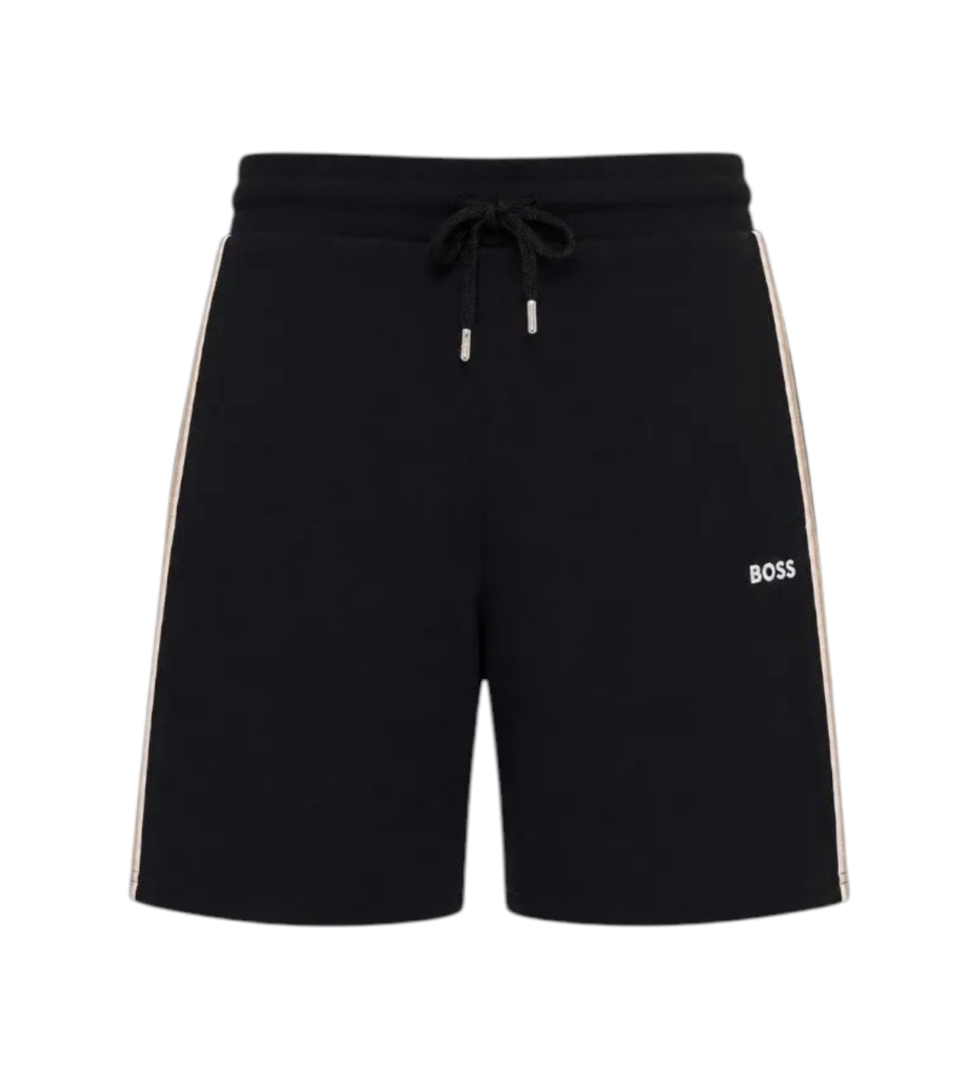 BOSS für Herren. 50566986 Schwarze Iconic-Shorts (S), Lässig, Baumwolle