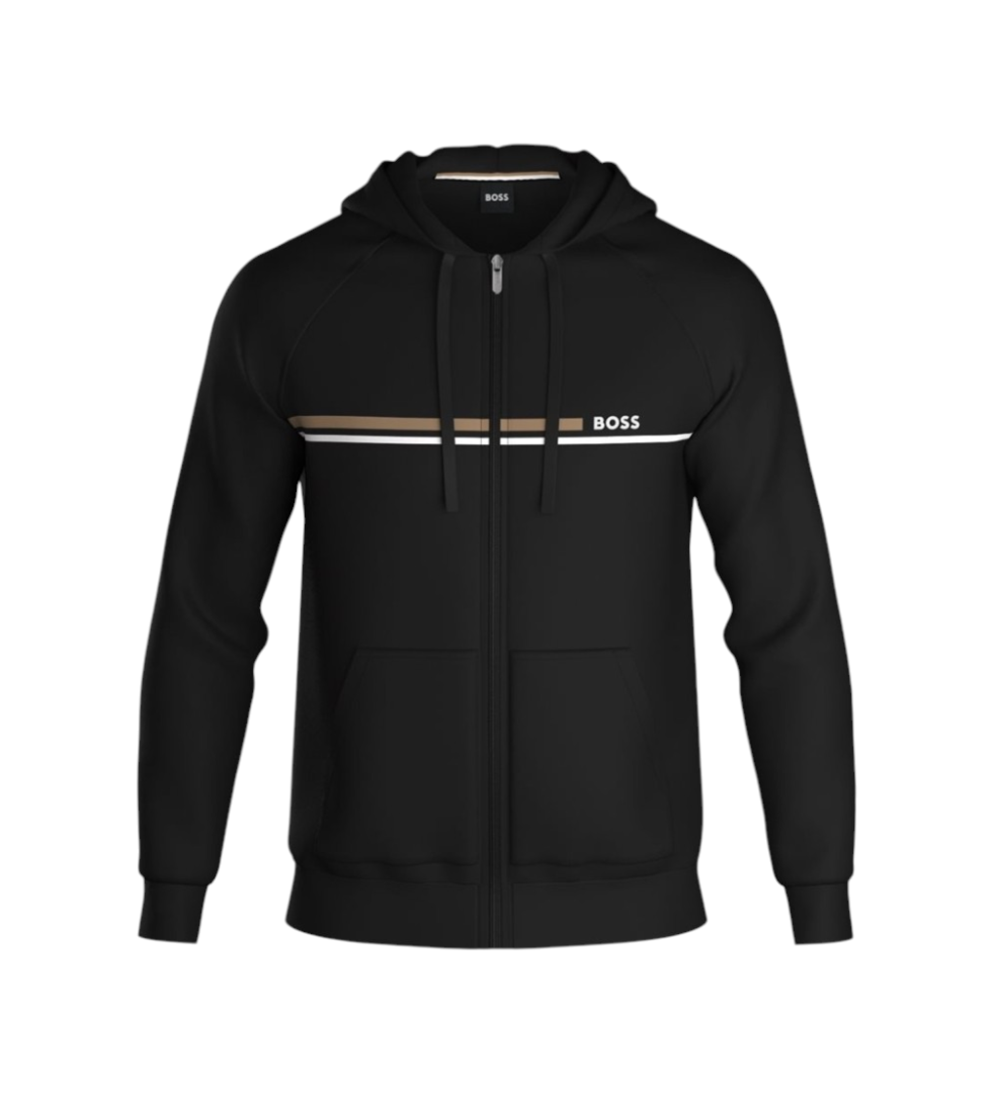 BOSS für Herren. 50554785 Authentic Sweatshirt schwarz (S), Lässig, Sportlich, Baumwolle