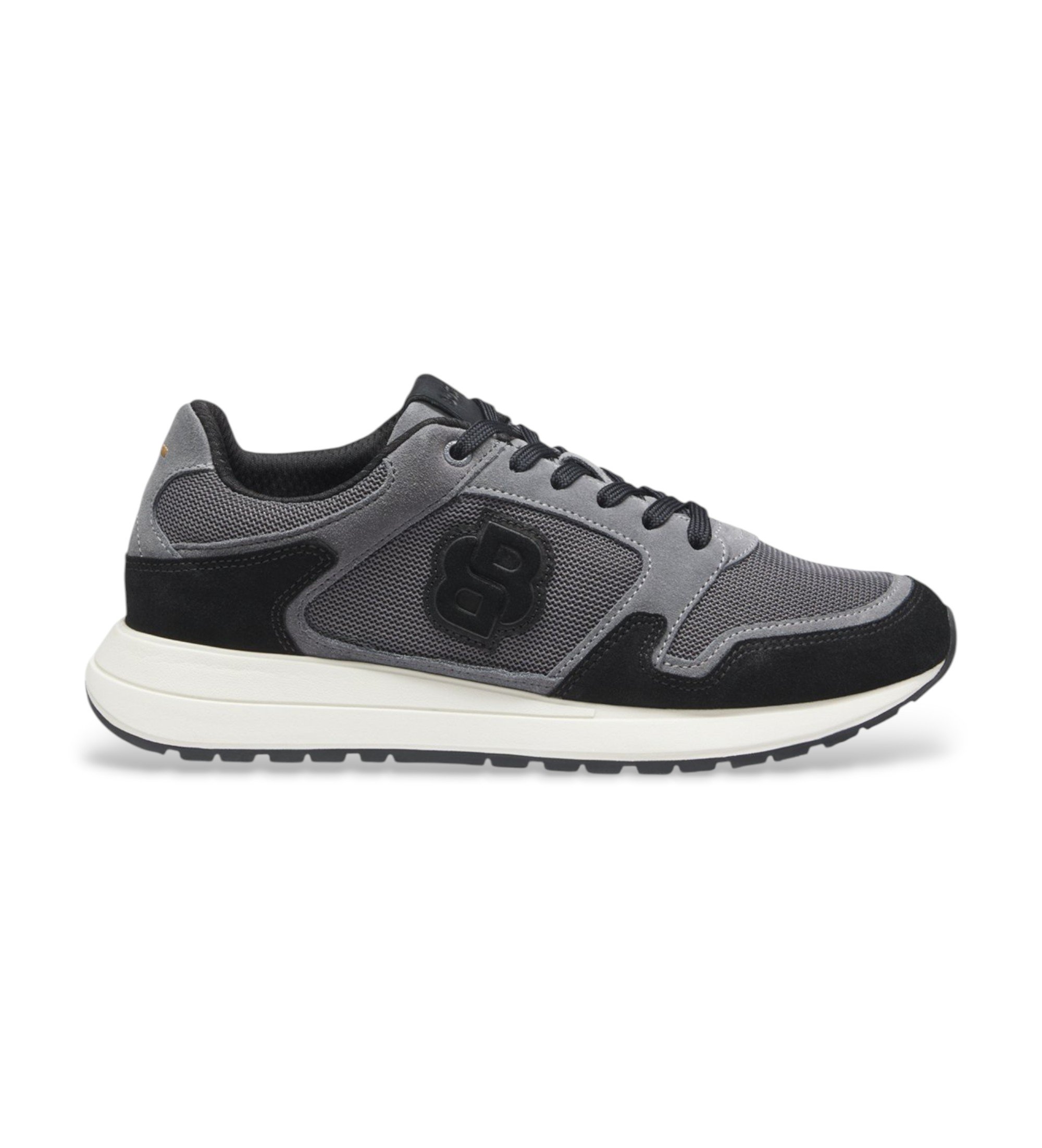 BOSS für Herren. 50554612 Vinston graue Turnschuhe (42), Wohnung, Schnürsenkel, Lässig
