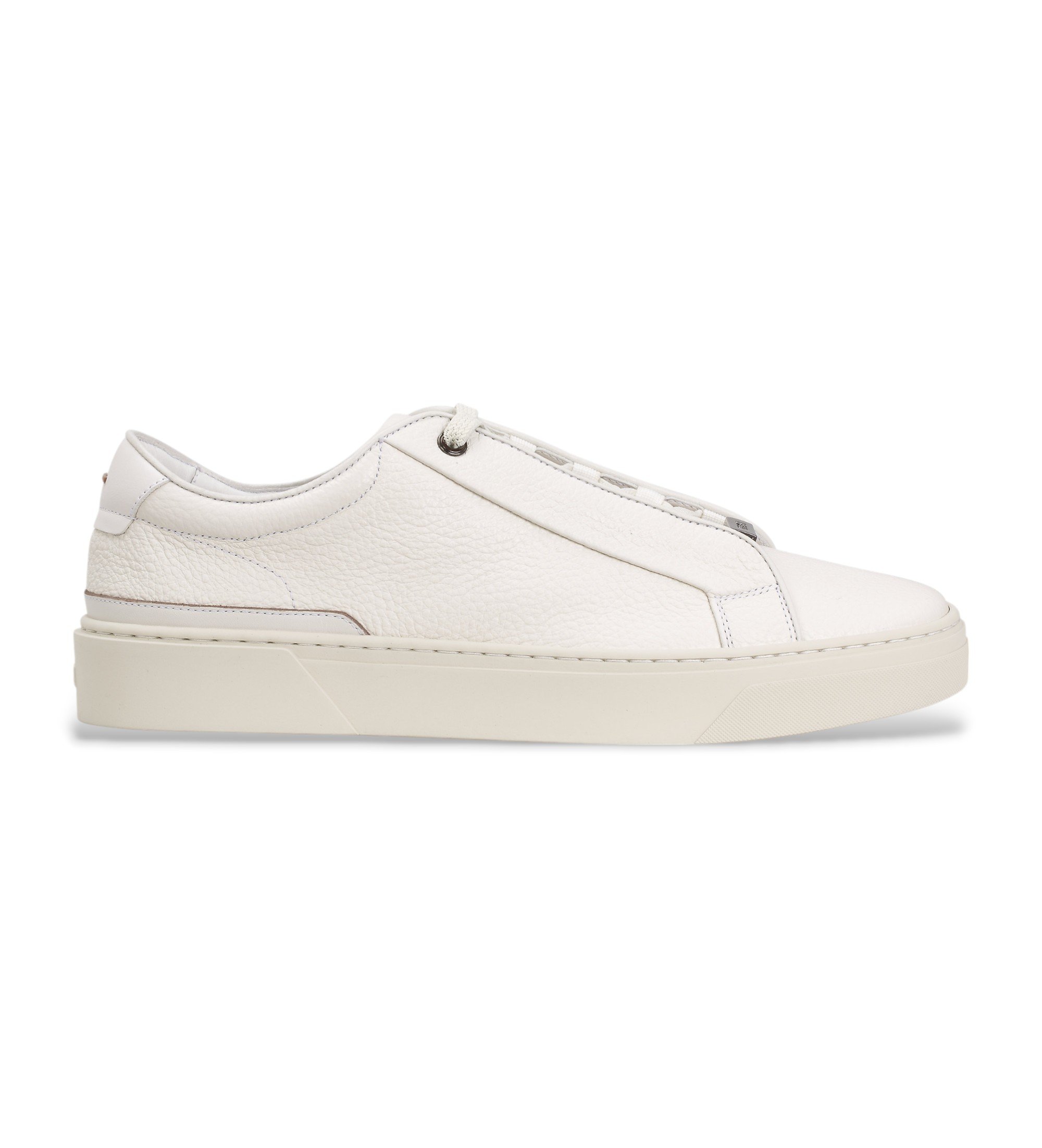 BOSS für Herren. 50545153 Gary Tenn Lederschuhe weiß (41), Wohnung, Schnürsenkel, Lässig