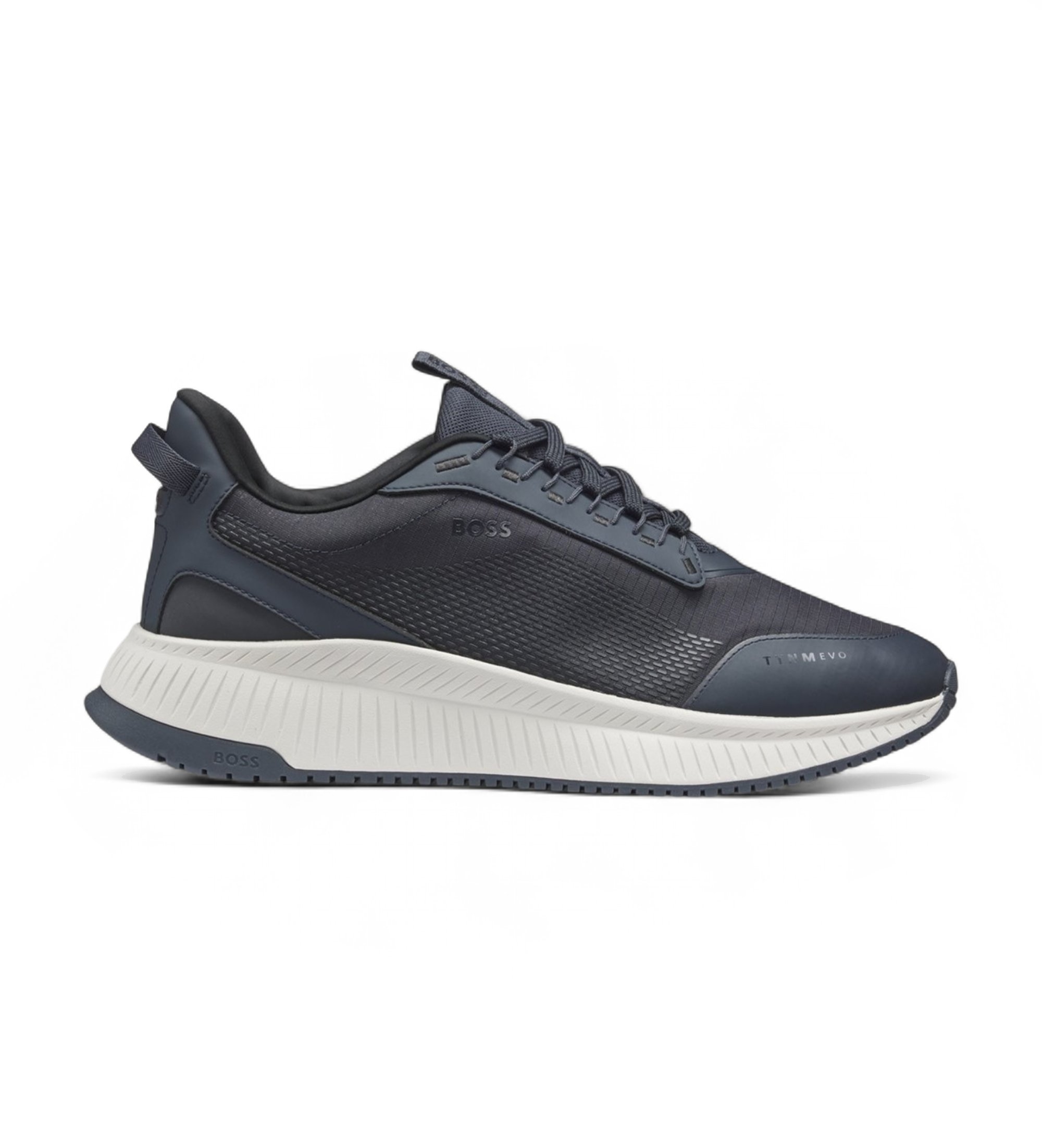 BOSS für Herren. 50557862 Schuhe Ttnm Evo navy (46), Wohnung, Schnürsenkel, Lässig, Marine