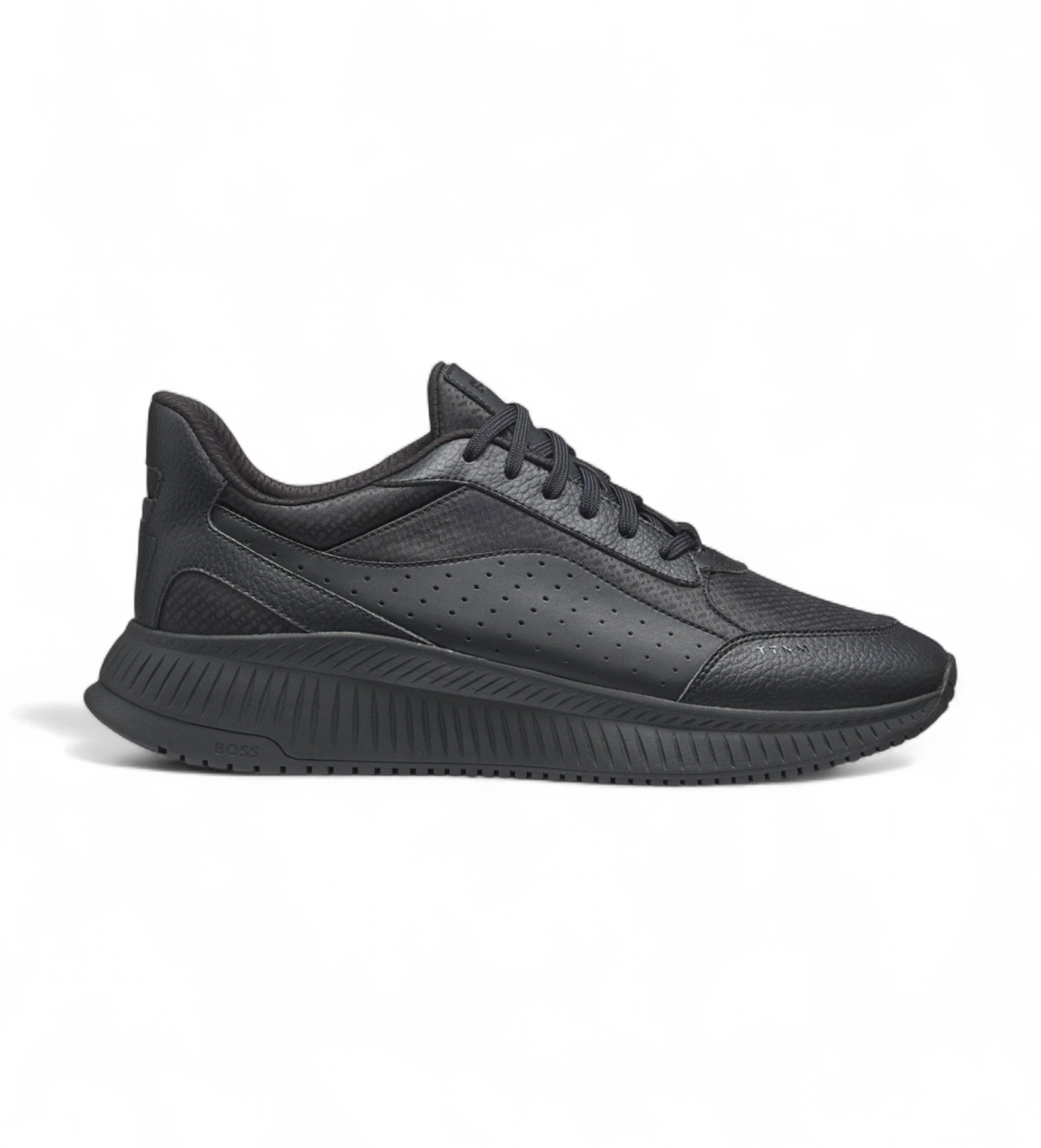 BOSS für Herren. 50557828 Schuhe Ttnm Evo schwarz (46), Wohnung, Schnürsenkel, Lässig