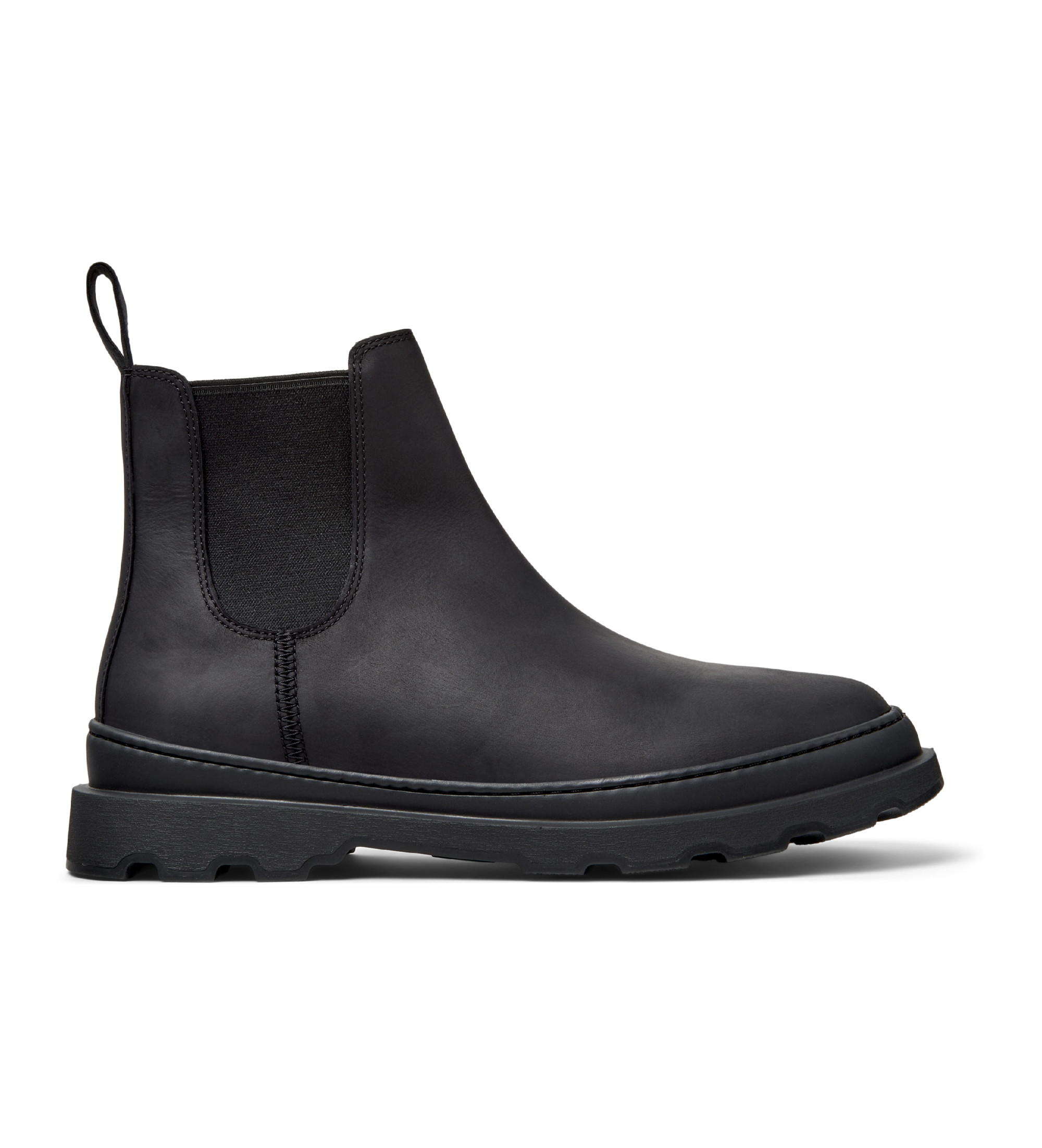 Camper für Herren. K300534-001 Brutus Lederstiefelette schwarz (42), Wohnung, Keine, Lässig