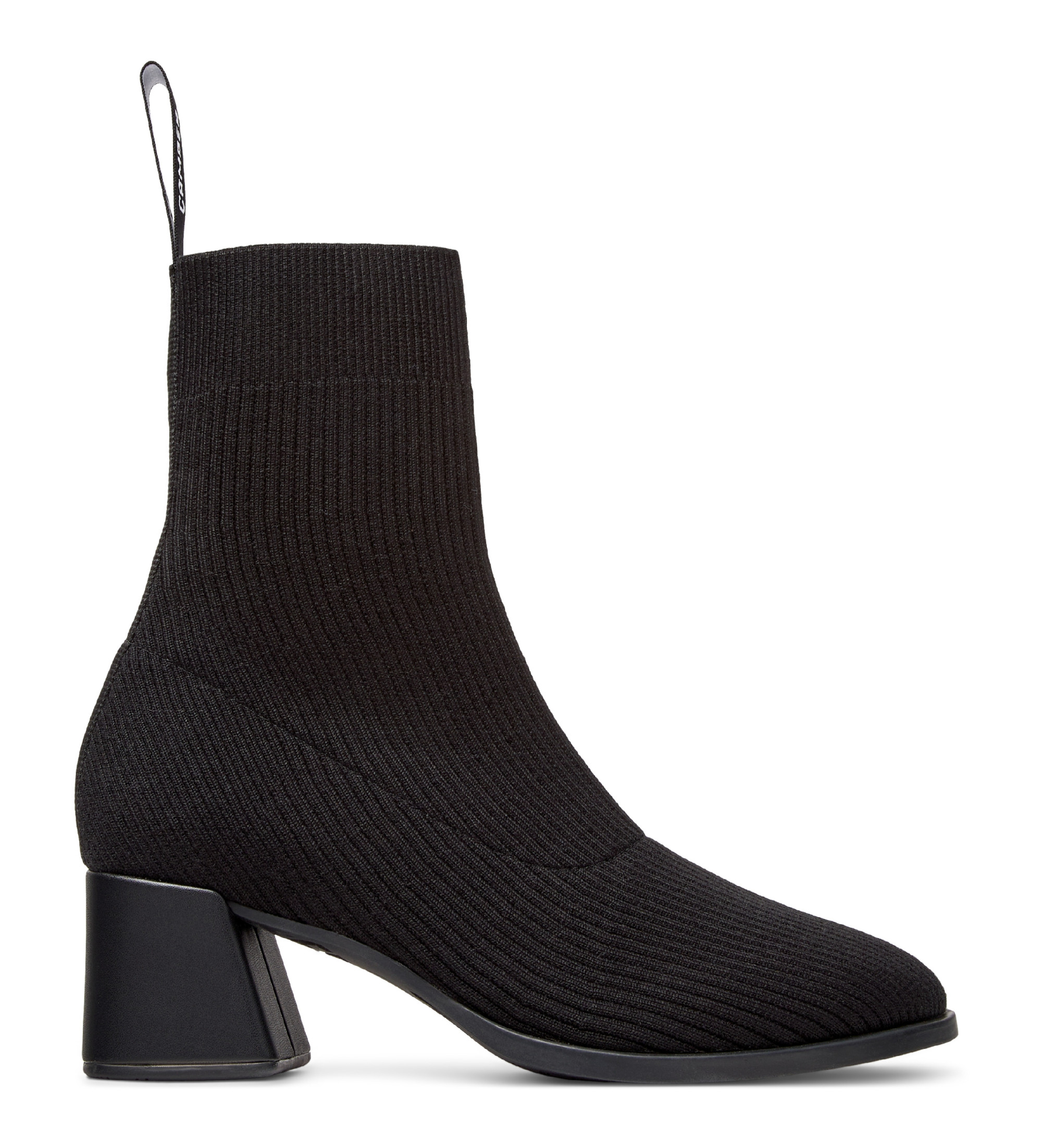 Campervoor vrouwen. K400800-001 Enkellaarsjes Kora zwart (39), 5 tot 8 cm, Geen, Casual