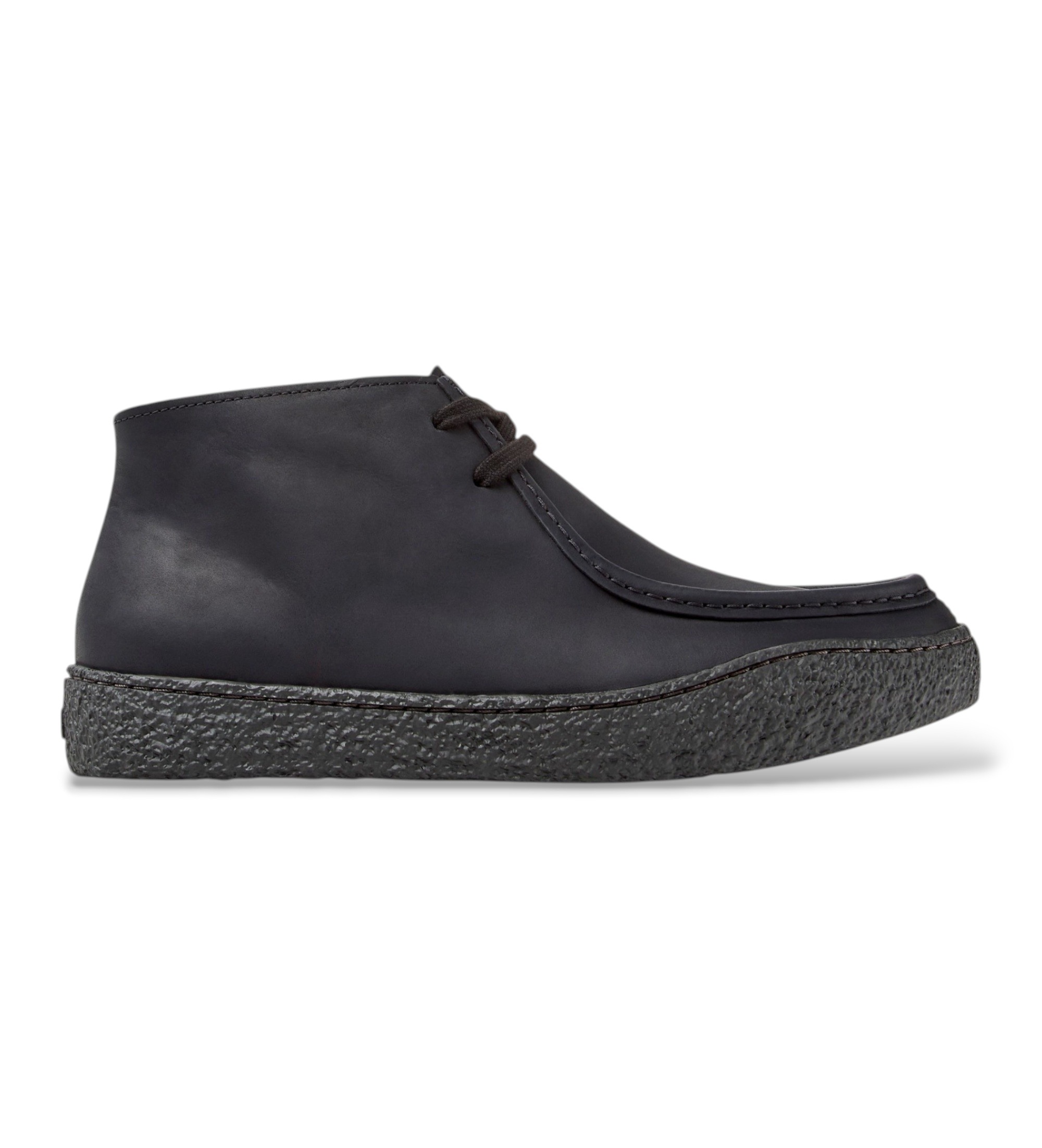 Camper für Herren. K300530-006 Peu Terreno Stiefeletten aus Leder schwarz (40), Wohnung, Schnürsenkel, Lässig