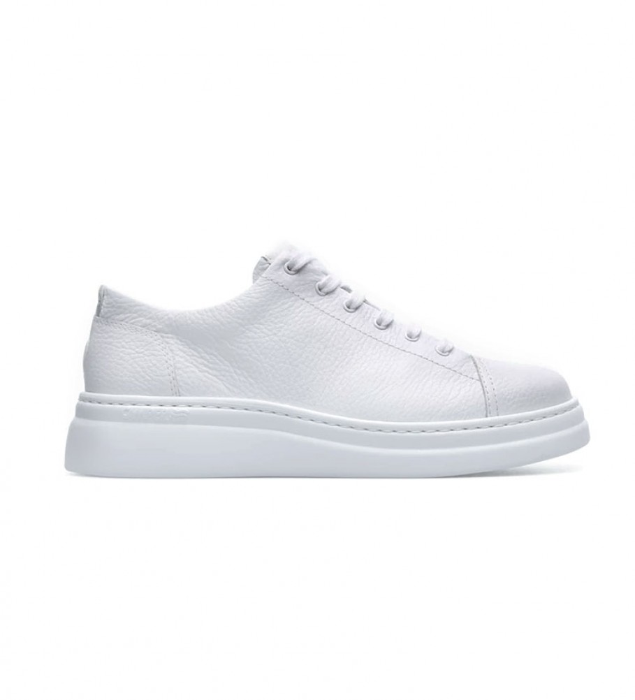 Camper für Damen. K200508-041 Vizemeister Lederschuhe weiß (37), Wohnung, Schnürsenkel, Lässig