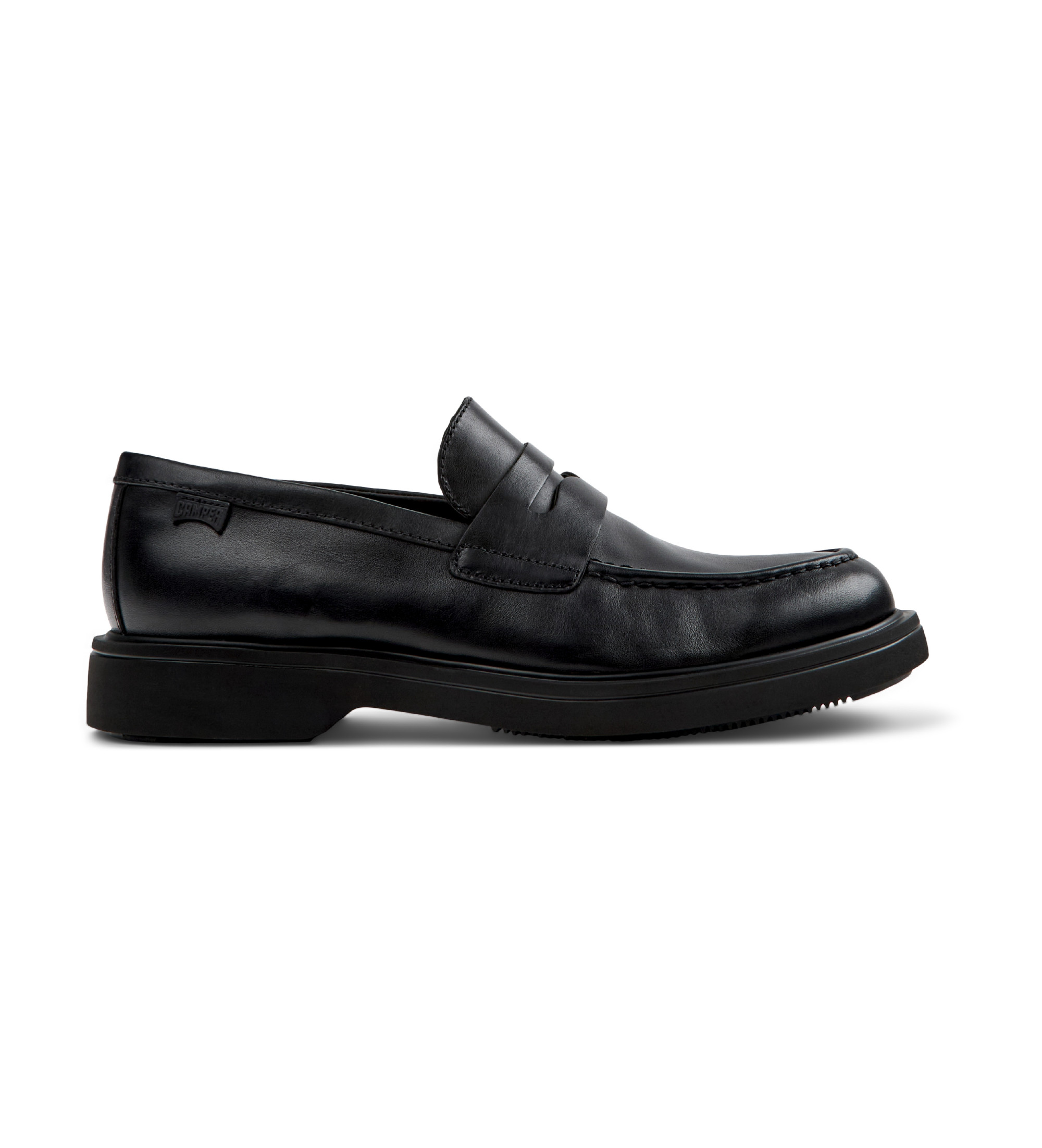 Camper für Herren. K101001-001 Halbschuhe Leder Halbschuhe Norman schwarz (44), Wohnung, Wildleder, Keine, Lässig