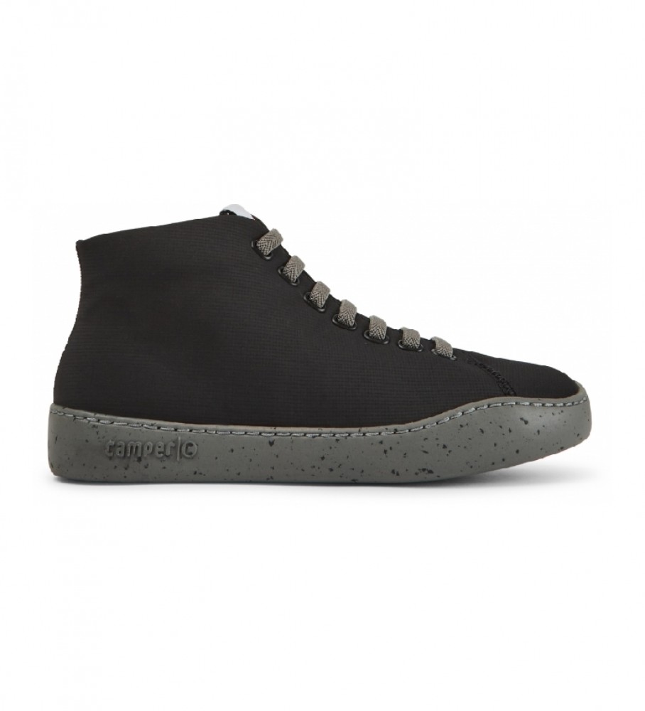 Camper für Damen. K400374-009 Peu Touring Schuhe schwarz, grau (35), Wohnung, Reißverschluss, Lässig, Recyceltes Polyester
