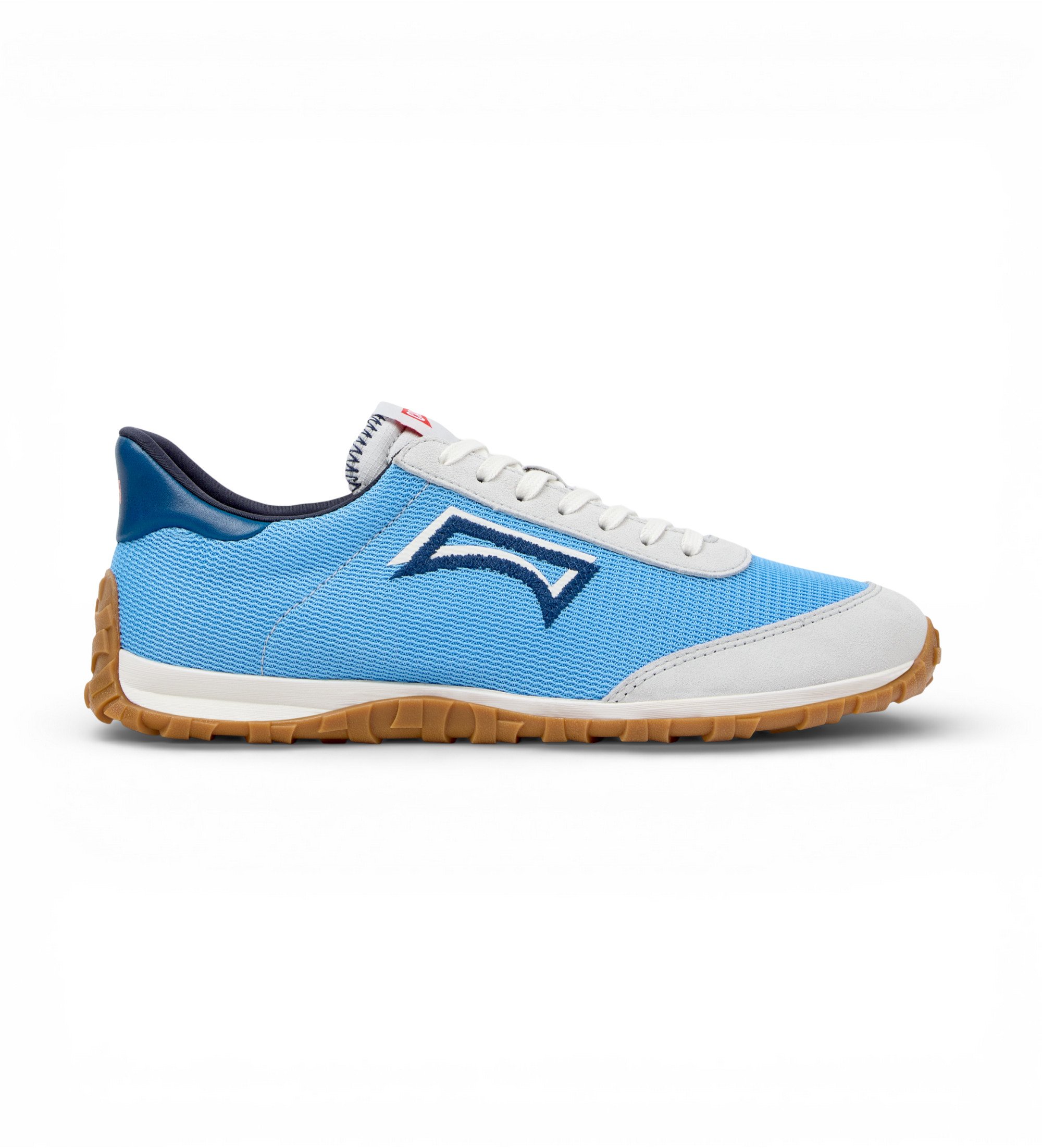 Camper für Herren. K101098-008 Drift Walk Schuhe blau (45), Stoff, Wohnung, Schnürsenkel, Lässig
