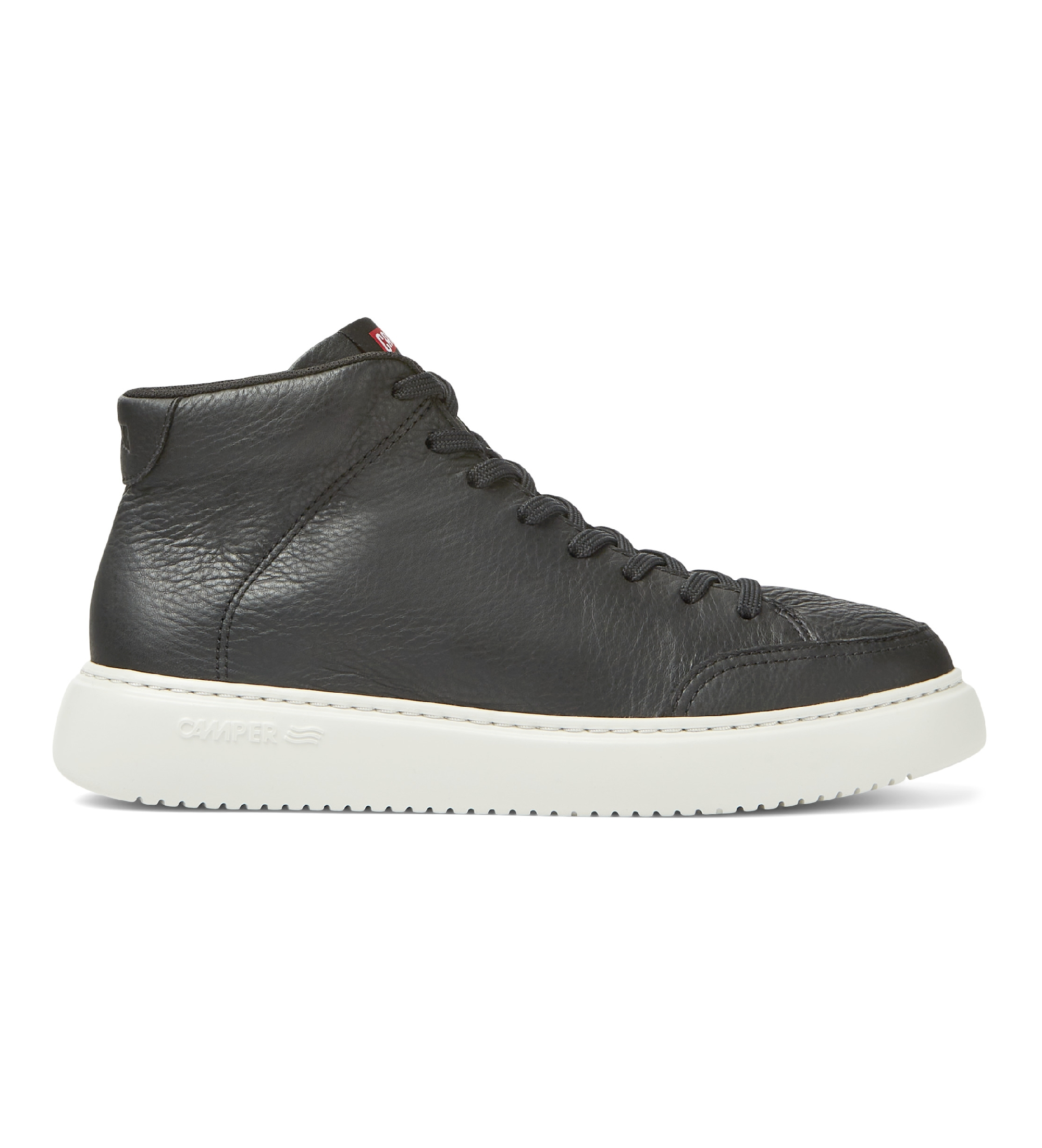 Campervoor mannen. K300438-002 Trainers Runner K21 zwart (40), Leer, 3 tot 5 cm, Veters, Casual