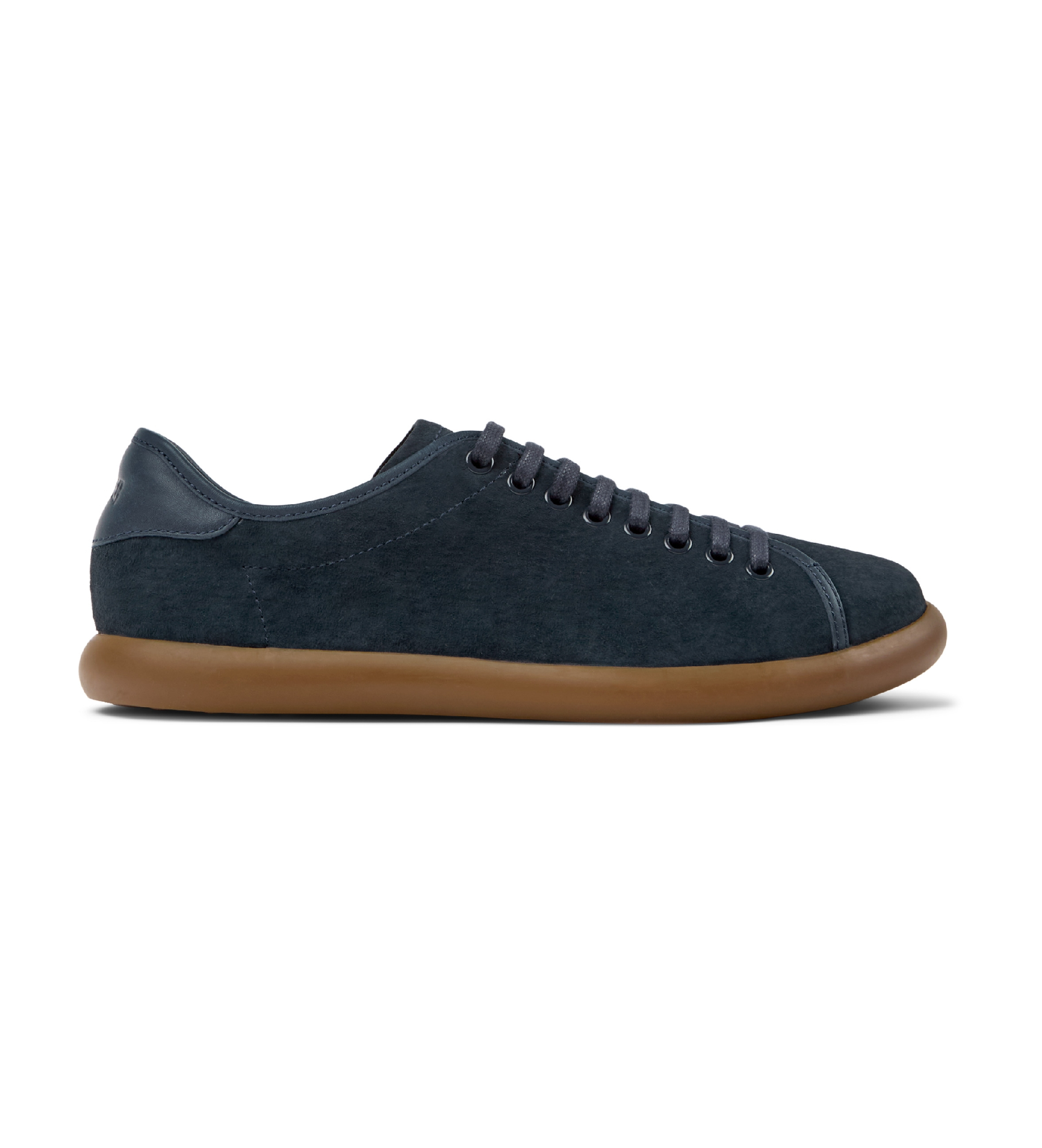 Campervoor mannen. K100974-015 Pelotas Soller marine leren pantoffels (43), Leer, Plat, Veters, Casual, Duurzaam, Marineblauw