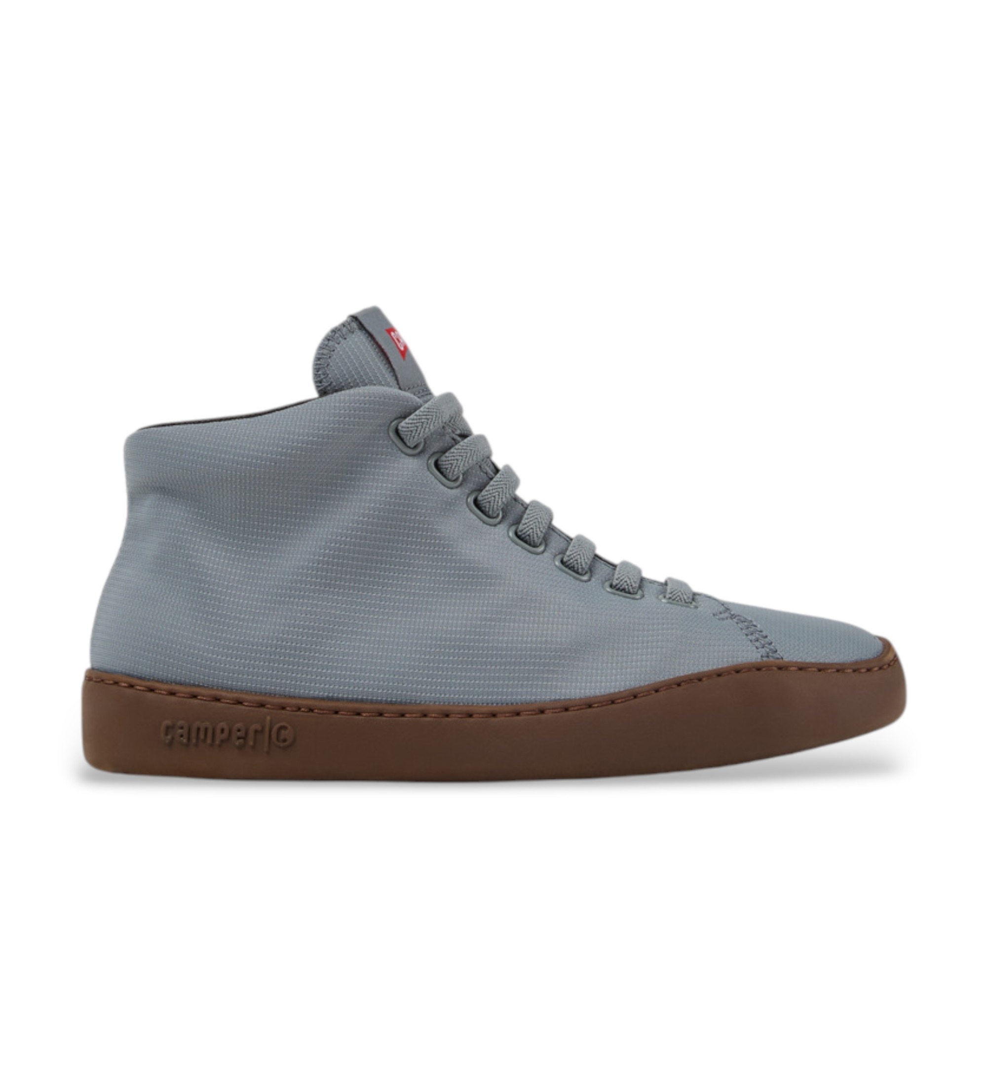 Camper für Damen. K400374-034 Sneaker-Booties Peu Touring blau (37), Wohnung, Schnürsenkel, Lässig, Recyceltes Polyester