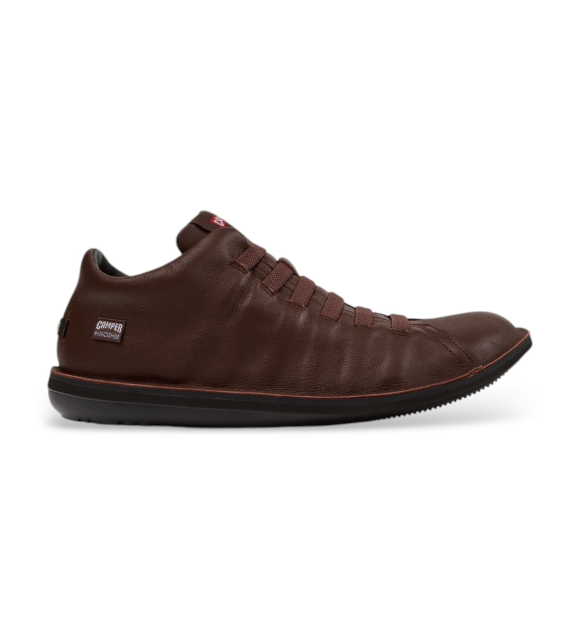 Camper für Herren. K300479-011 Beetle Sneaker aus Leder braun (45), Wohnung, Schnürsenkel, Lässig
