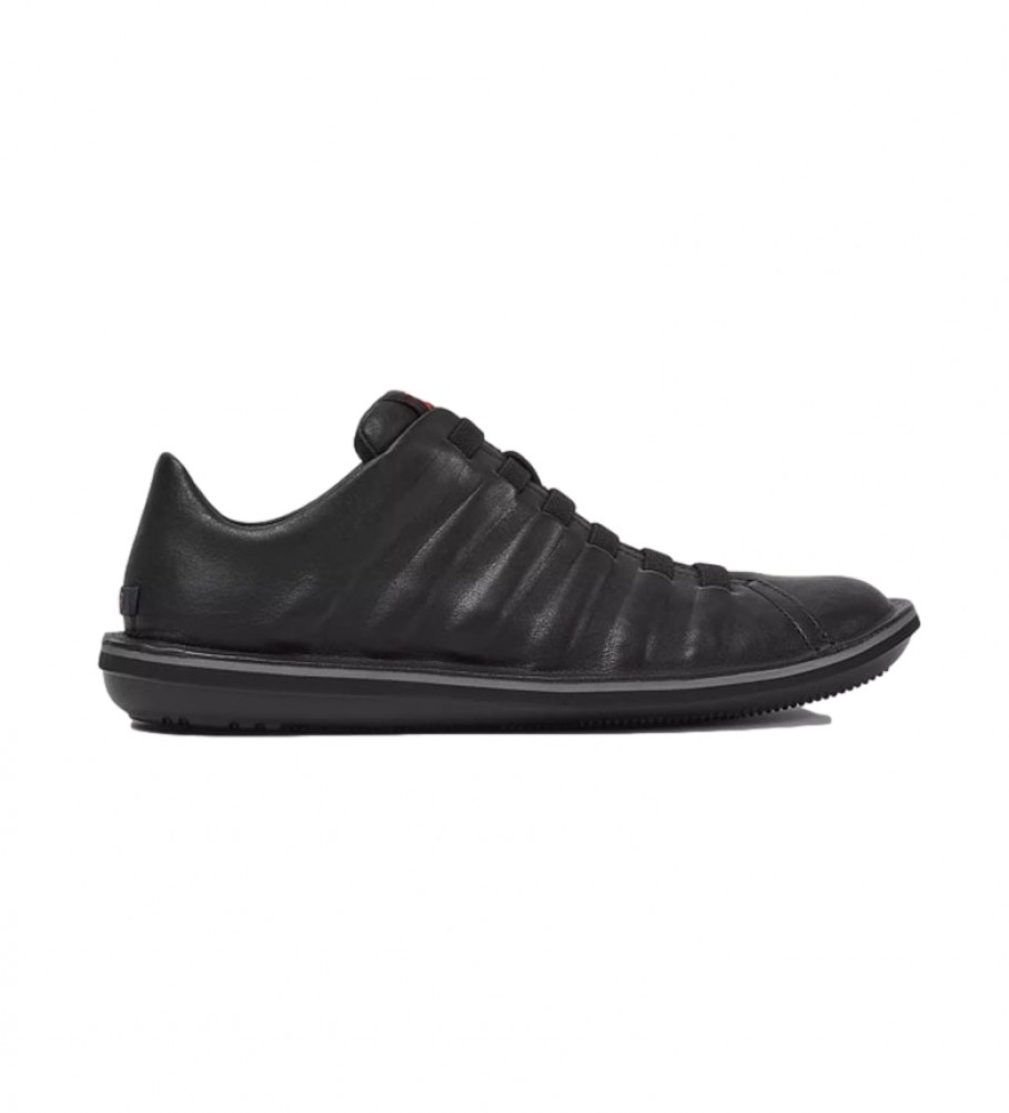 Camper für Herren. 18751-048 Black Beetle Lederschuhe (43), Schwarz, Wohnung, Keine, Lässig
