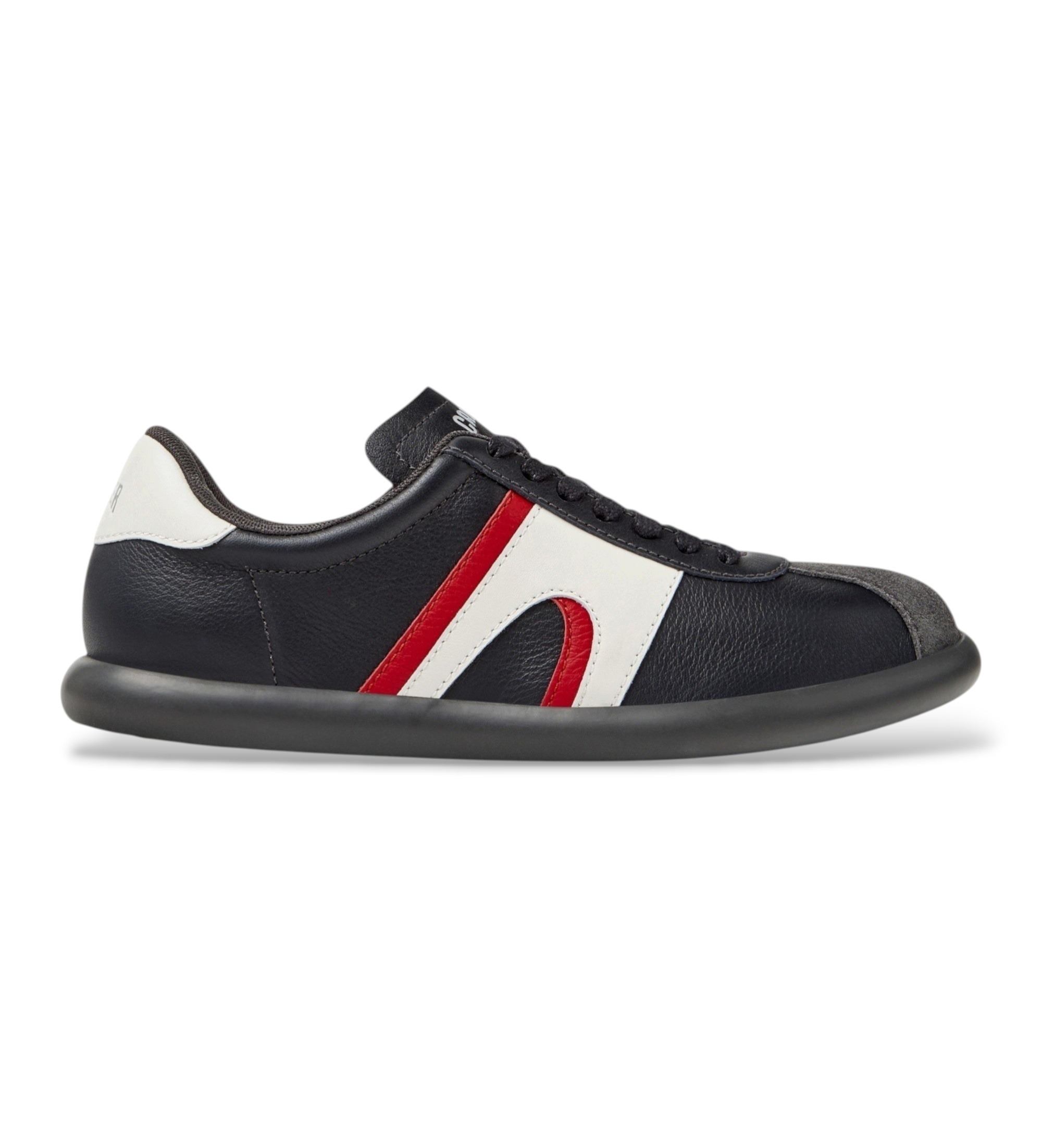 Camper für Damen. K201608-022 Leder-Sneaker Pelotas Soller schwarz (37), Wohnung, Keine, Lässig