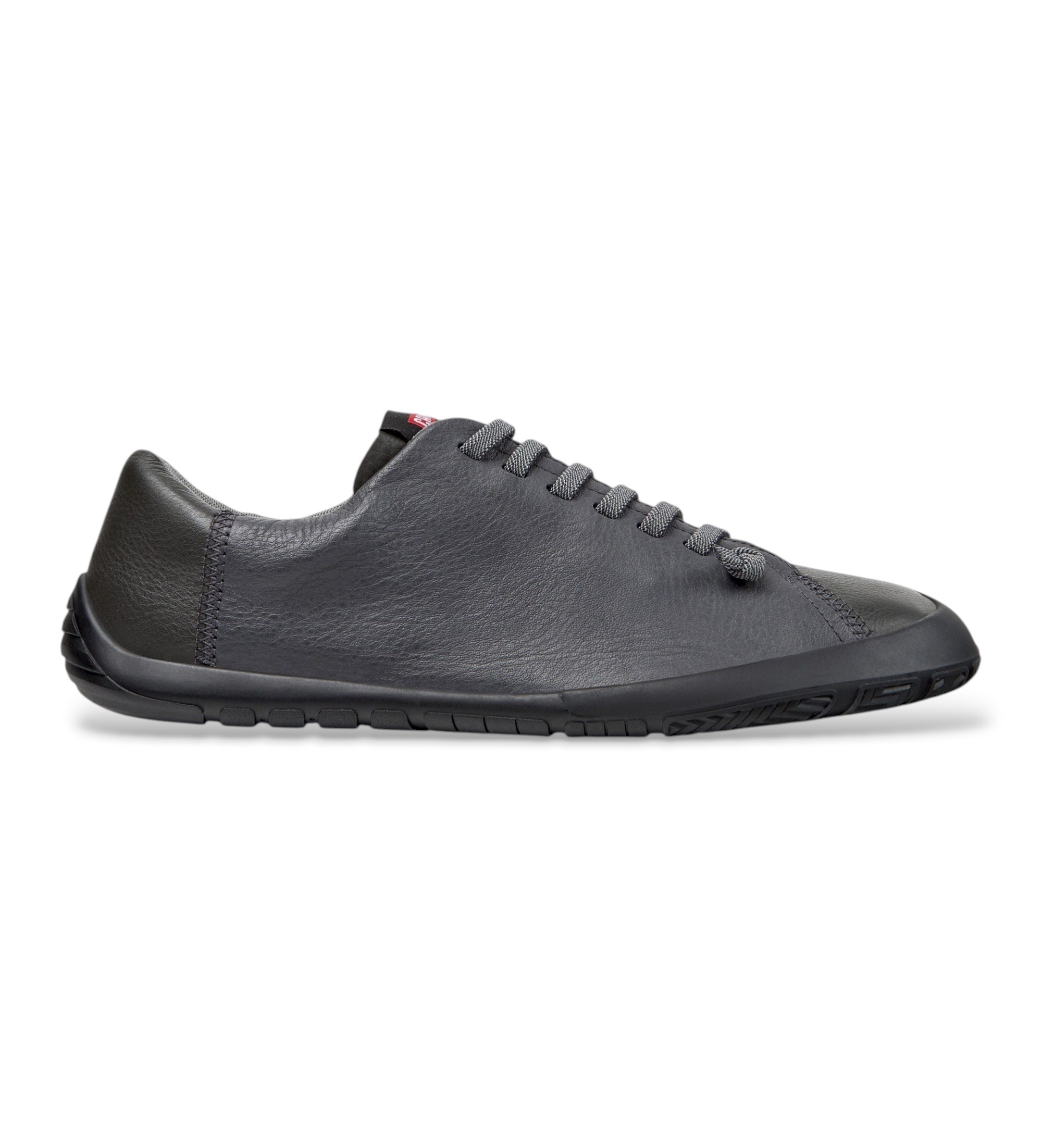 Camper für Herren. K101114-013 Peu Path+ Twins leather sneakers in grey (40), Leder, Wohnung, Schnürsenkel, Lässig, Grau