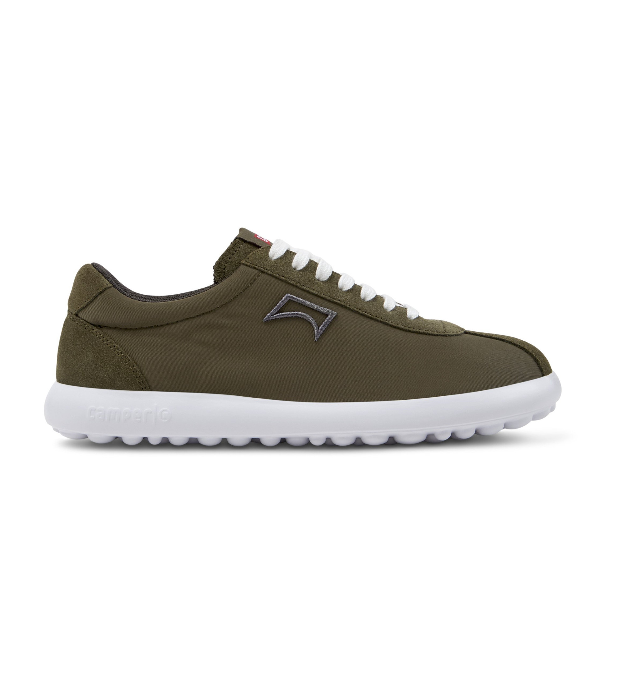 Camper für Herren. K101019-006 XLite grün Leder Turnschuhe (43), Wohnung, Schnürsenkel, Lässig