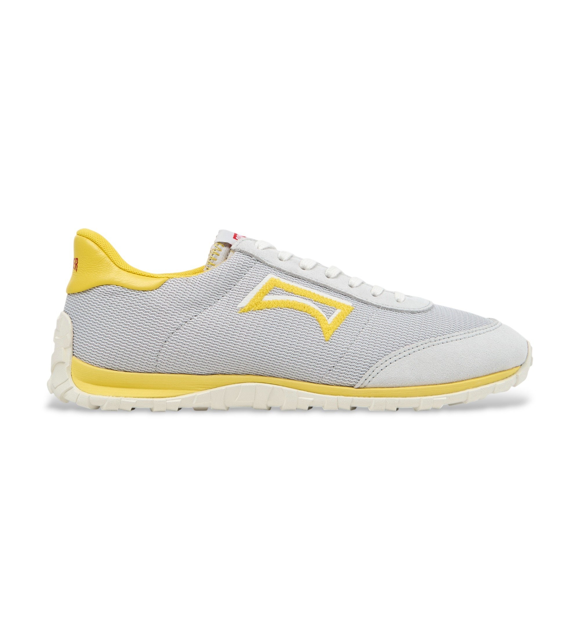 Campervoor mannen. K101098-002 Drift Walk grijze sportschoenen (41), Plat, Veters, Casual, Grijs, Gerecycled polyester