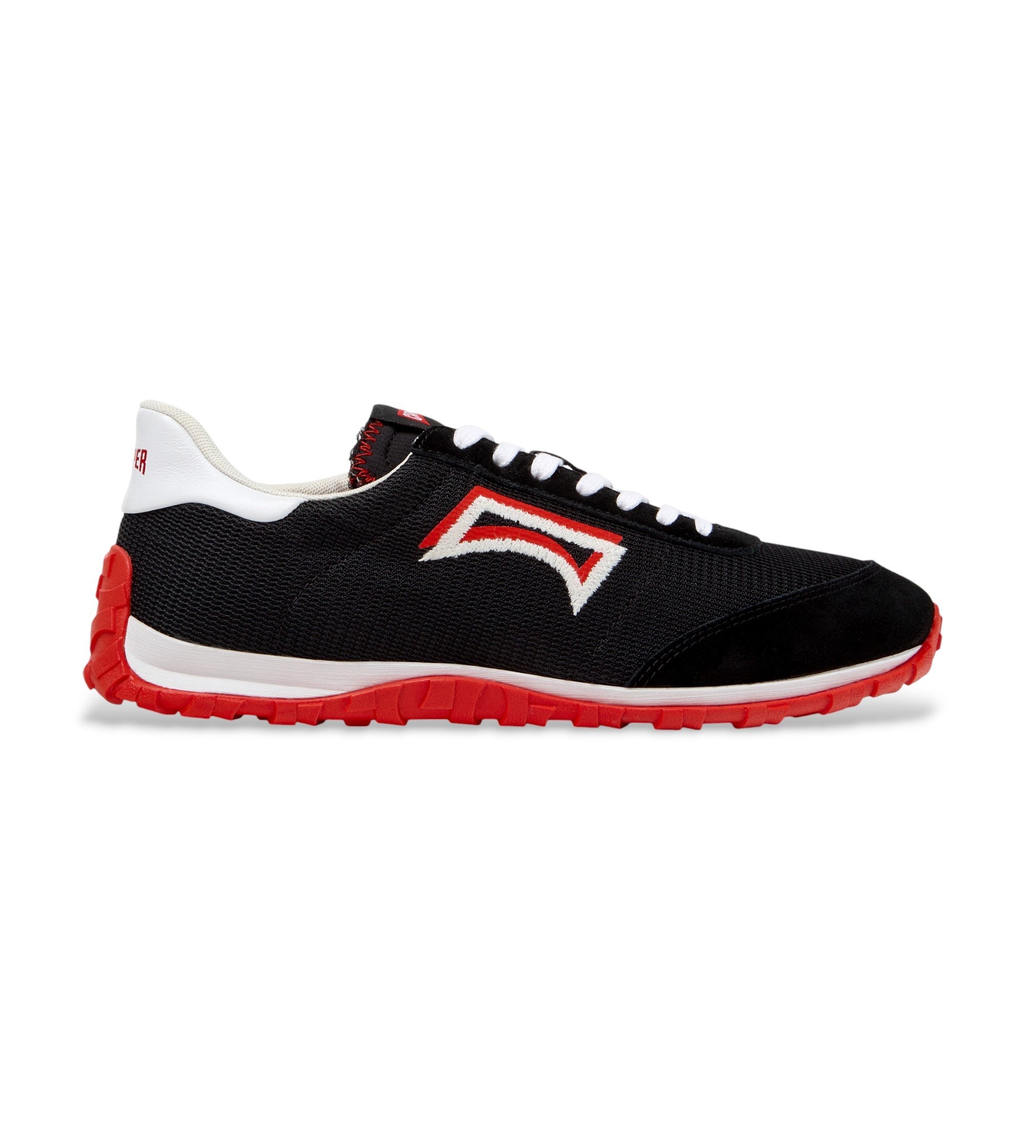 Campervoor mannen. K101098-003 Drift Walk schoenen zwart (42), Plat, Veters, Casual, Gerecycled polyester