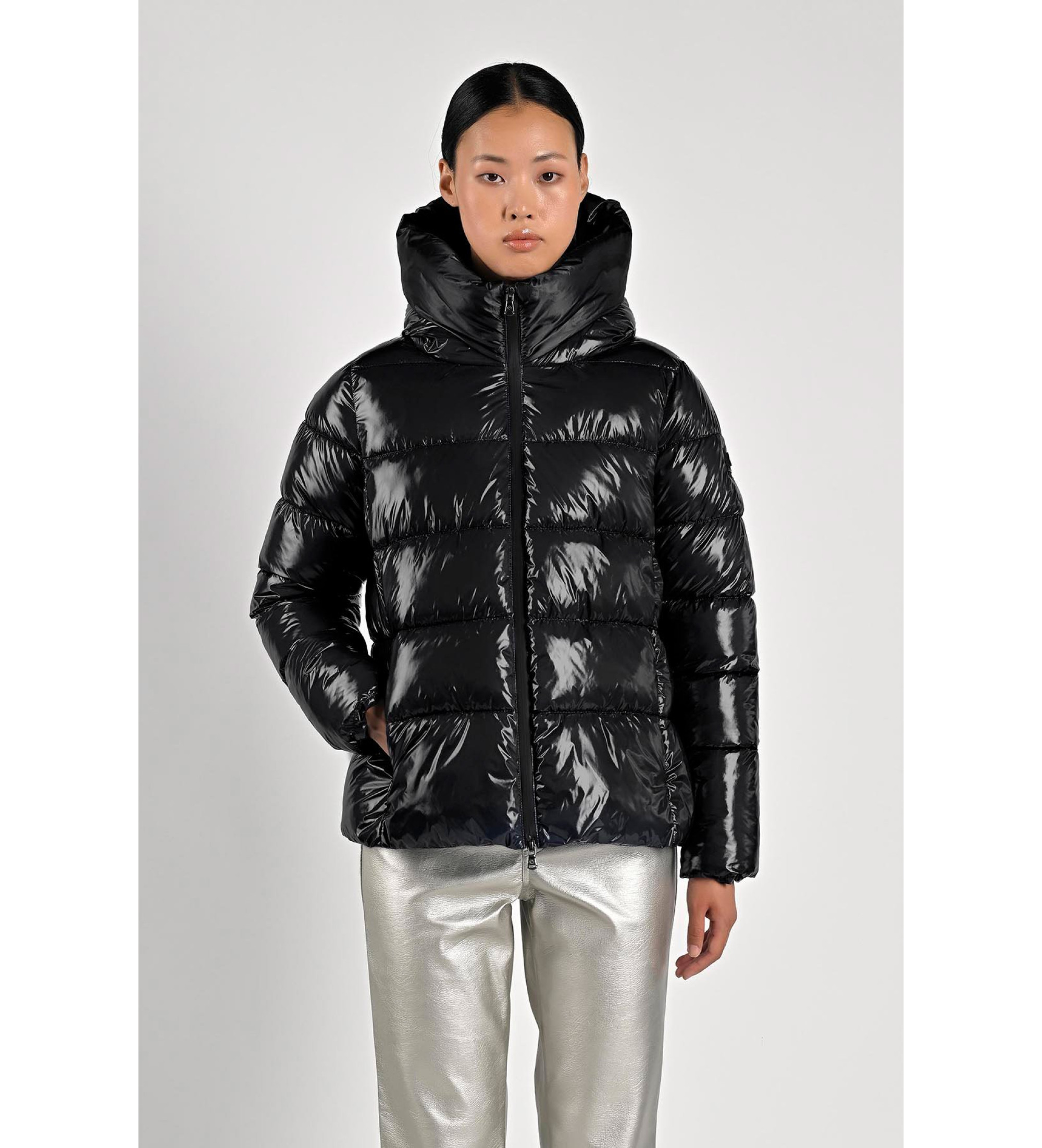 Canadian Classics für Damen. CN.G224229WREG Paulatuk Steppmantel schwarz (S), Lässig, Polyester