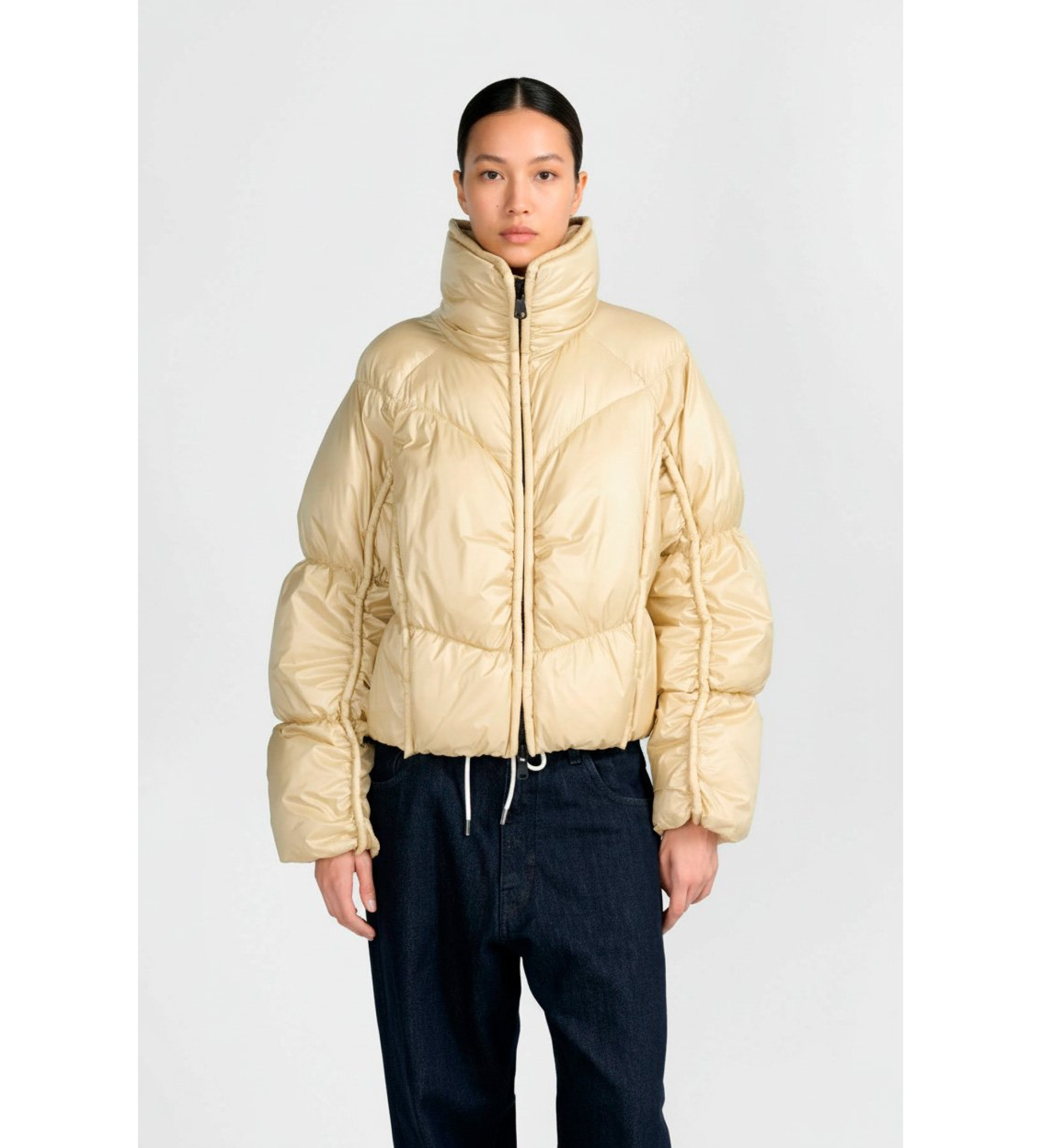 Canadian Classics für Damen. CN.G225431W Mantel Camille mittelgelb (S), Lässig, Nylon