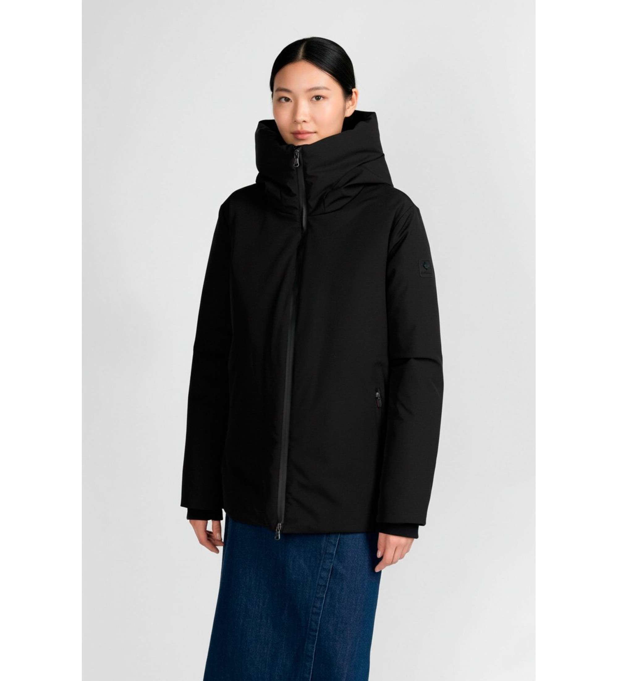 Canadian Classics für Damen. CN.G225382W Caroline Parka schwarz (XS), Lässig, Polyester