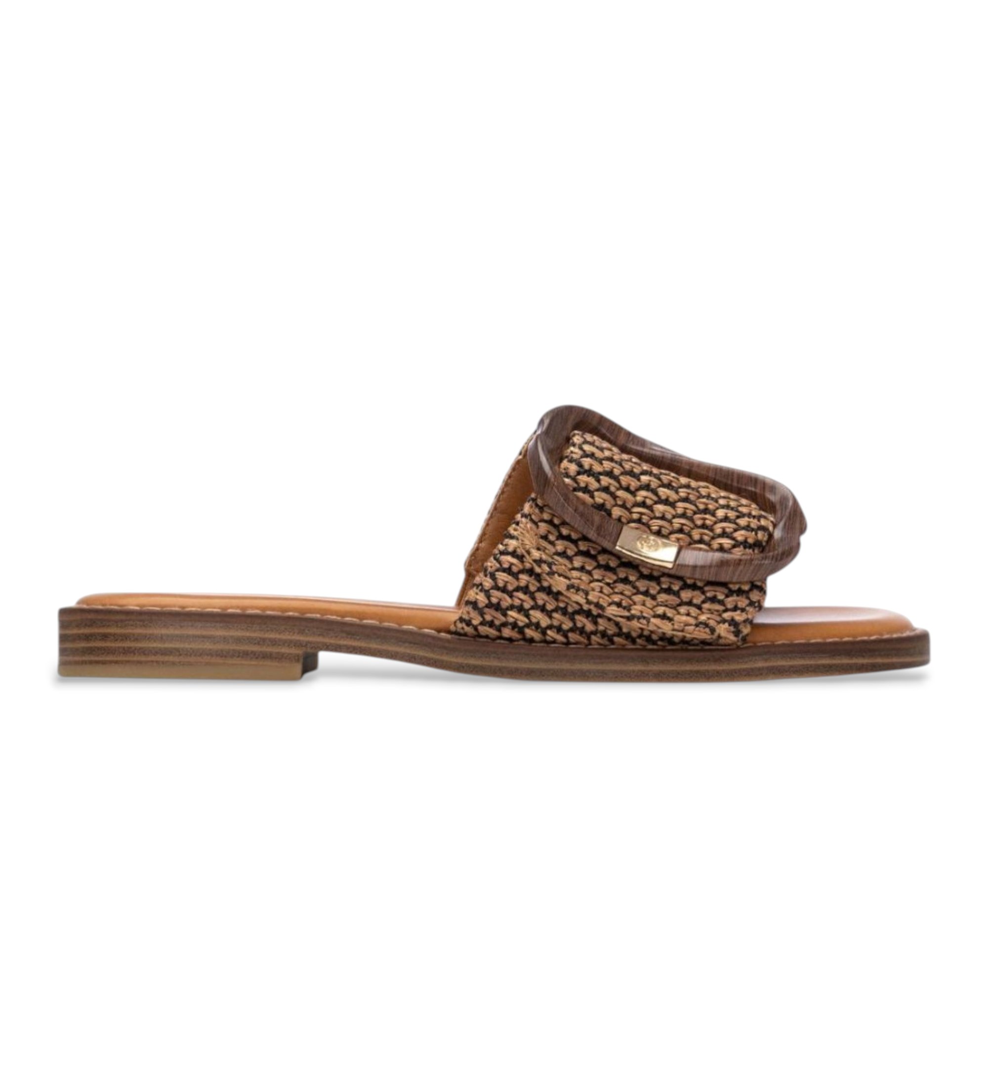 Carmela für Damen. 16316101-CAMEL Sandalen 163161 braun (36), Stoff, Wohnung, Keine, Lässig