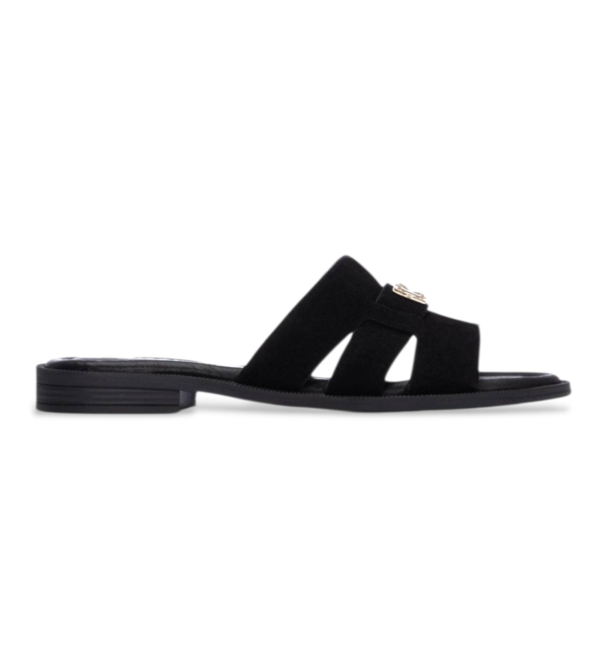 Carmela für Damen. 16306101-NEGRO Ledersandalen 163061 schwarz (36), Wohnung, Spaltleder, Keine, Lässig