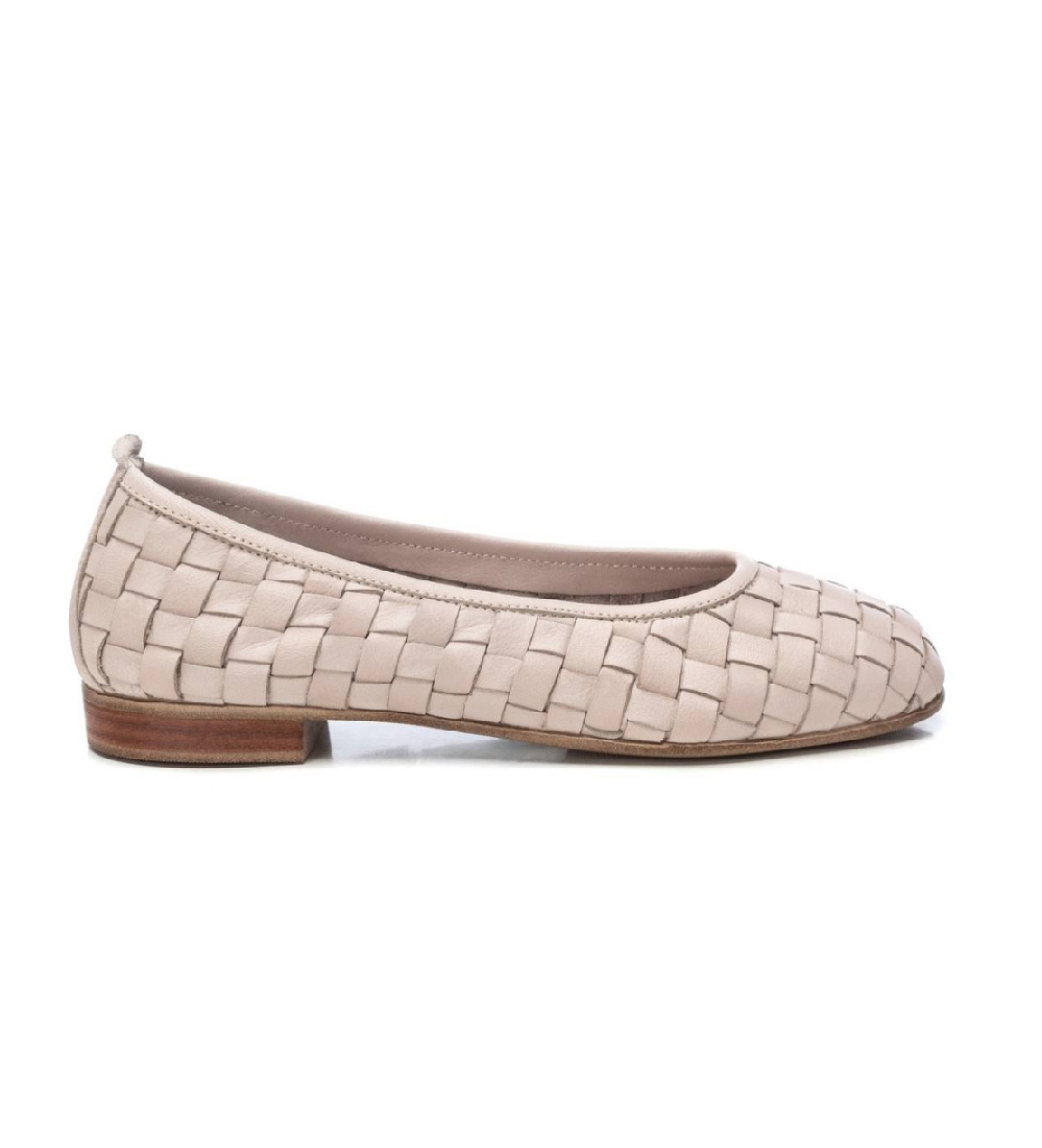 Carmela für Damen. 16166204-TAUPE Leder Ballerinas 161662 taupe (38), Wohnung, Keine, Lässig, Klassisch
