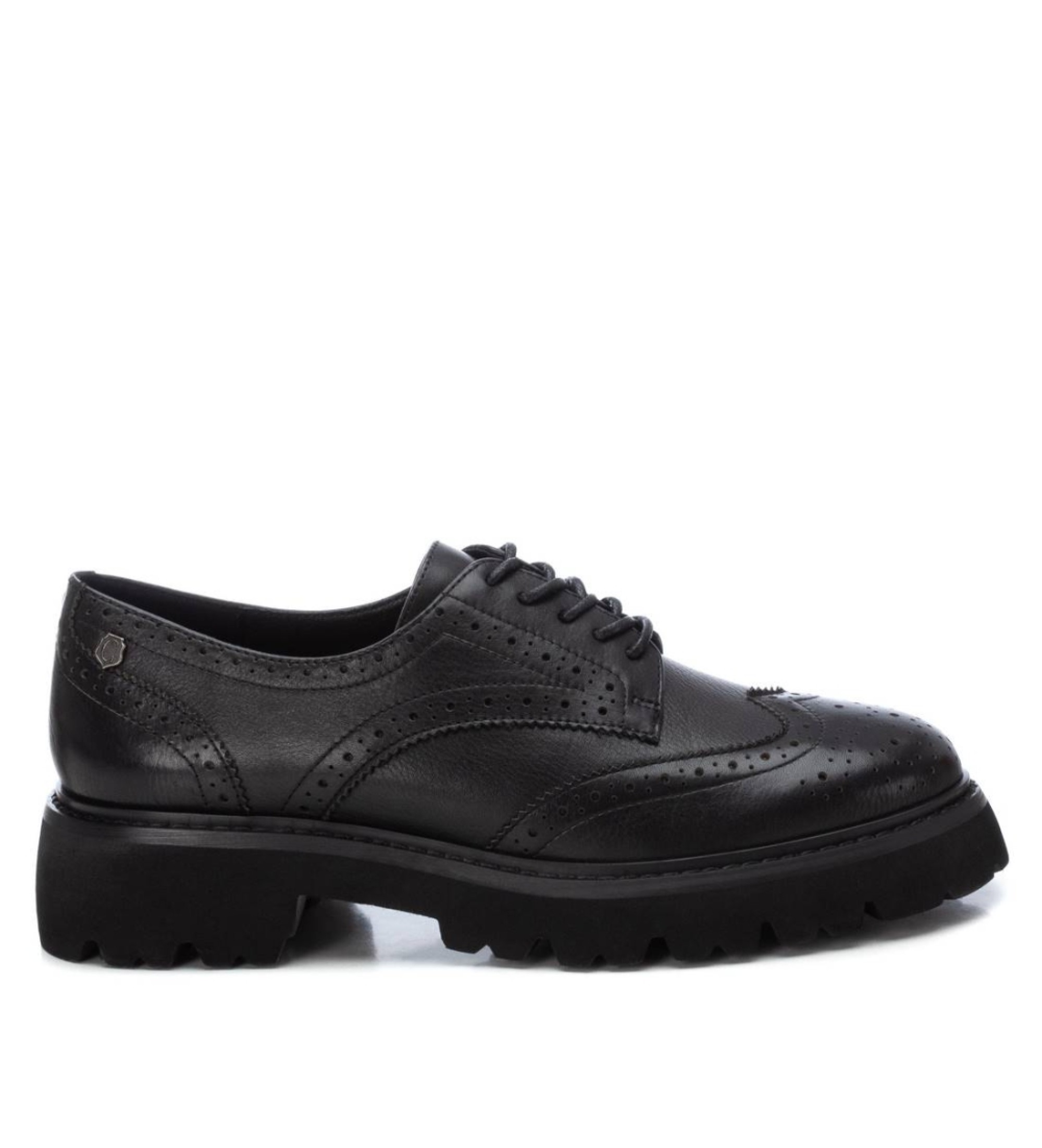 Carmela für Damen. 16195301-NEGRO Leder-Slipper 161953 schwarz (38), Wohnung, Keine, Lässig