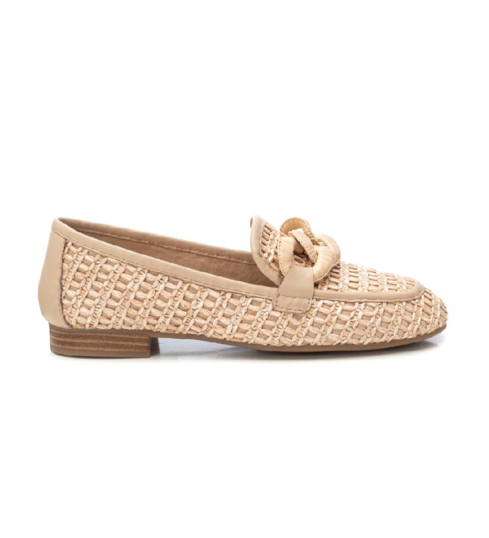 Carmela für Damen. 16231601-BEIGE Mokassins 162316 beige (37), Wohnung, Keine, Lässig