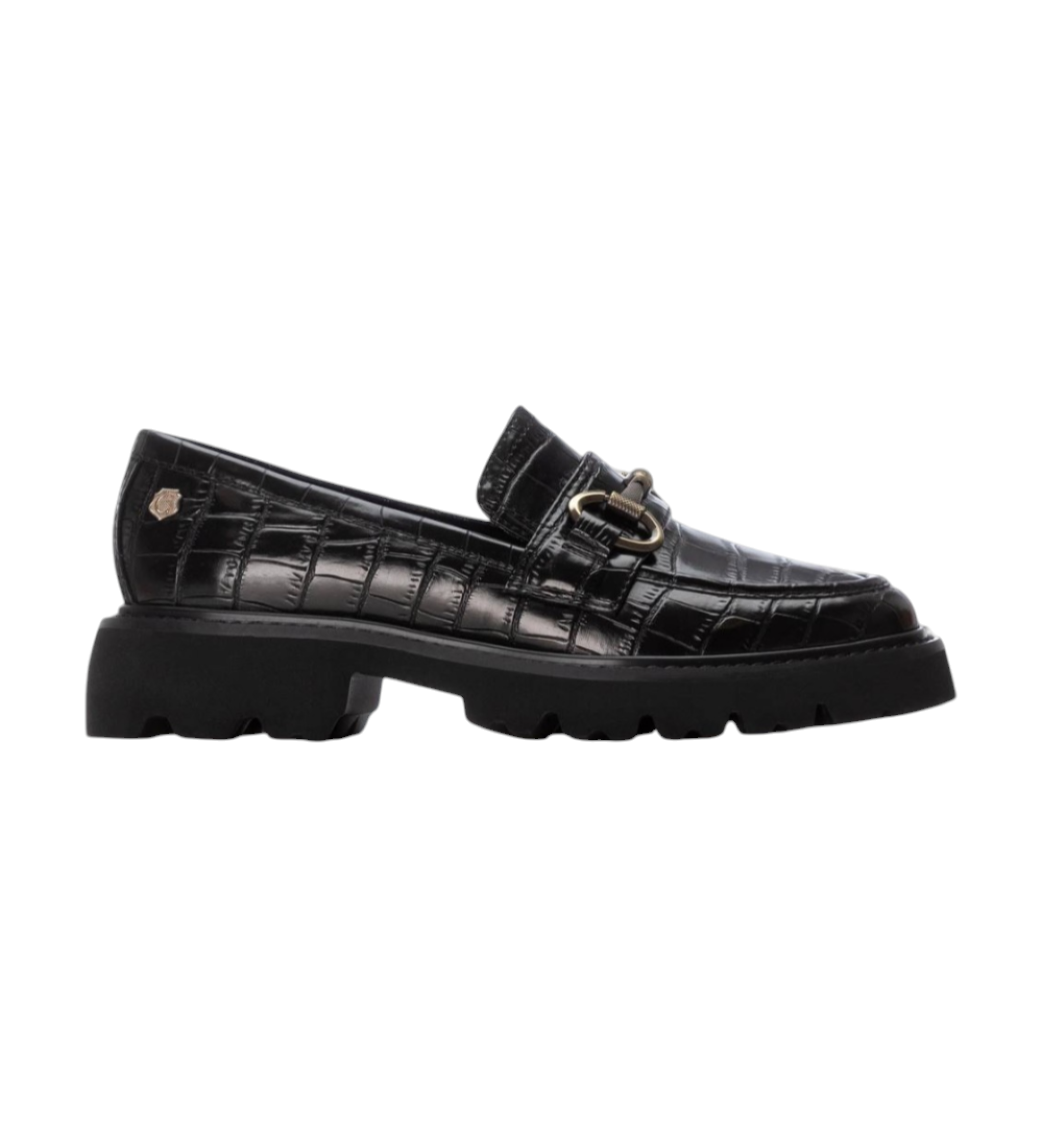 Carmela für Damen. 16254701-NEGRO Mokassins 162547 schwarz (41), 3 bis 5 cm, Keine, Lässig