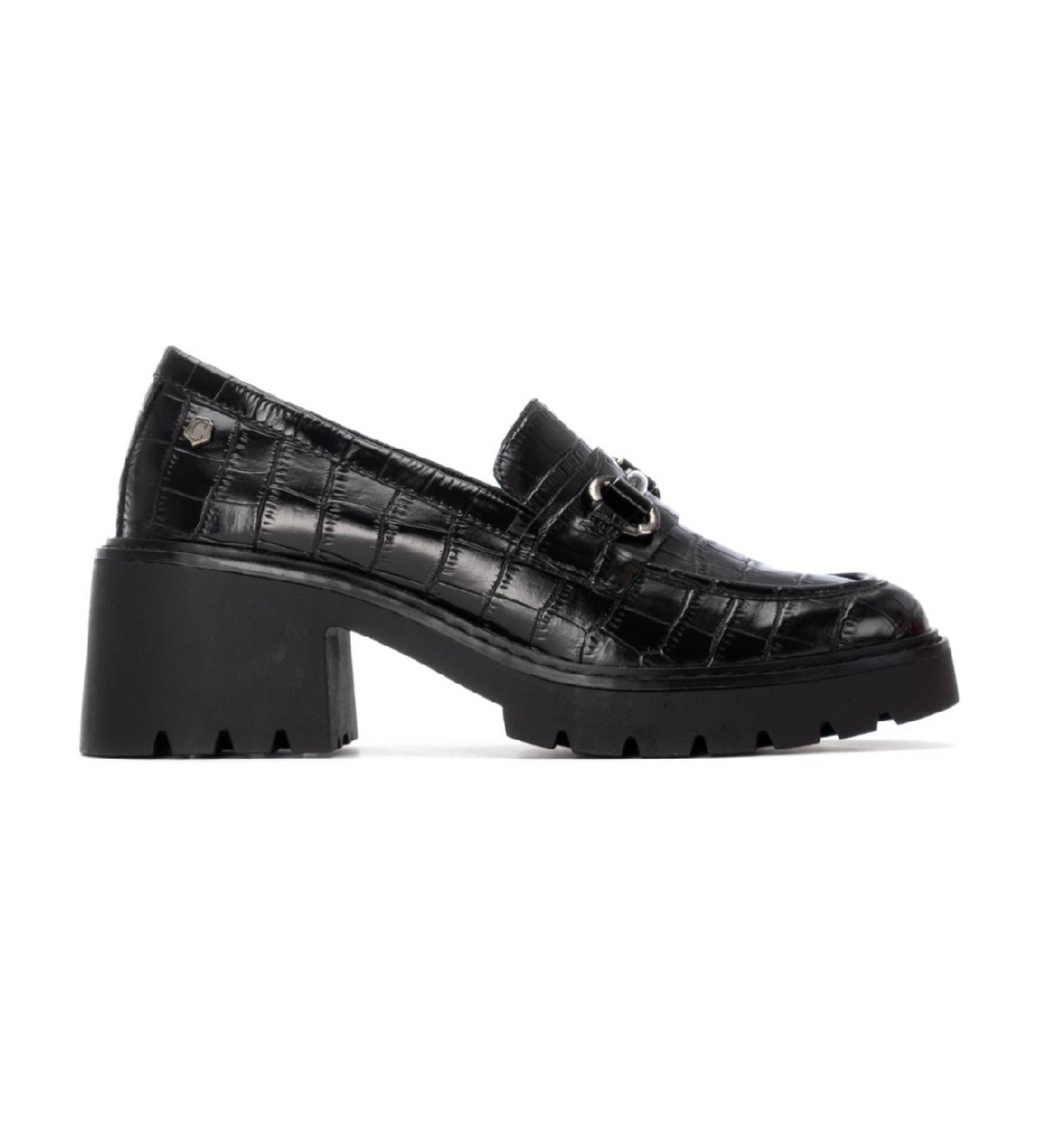 Carmela für Damen. 16256601-NEGRO Schuhe 162566 schwarz (38), 3 bis 5 cm, Keine, Lässig, Party, Klassisch